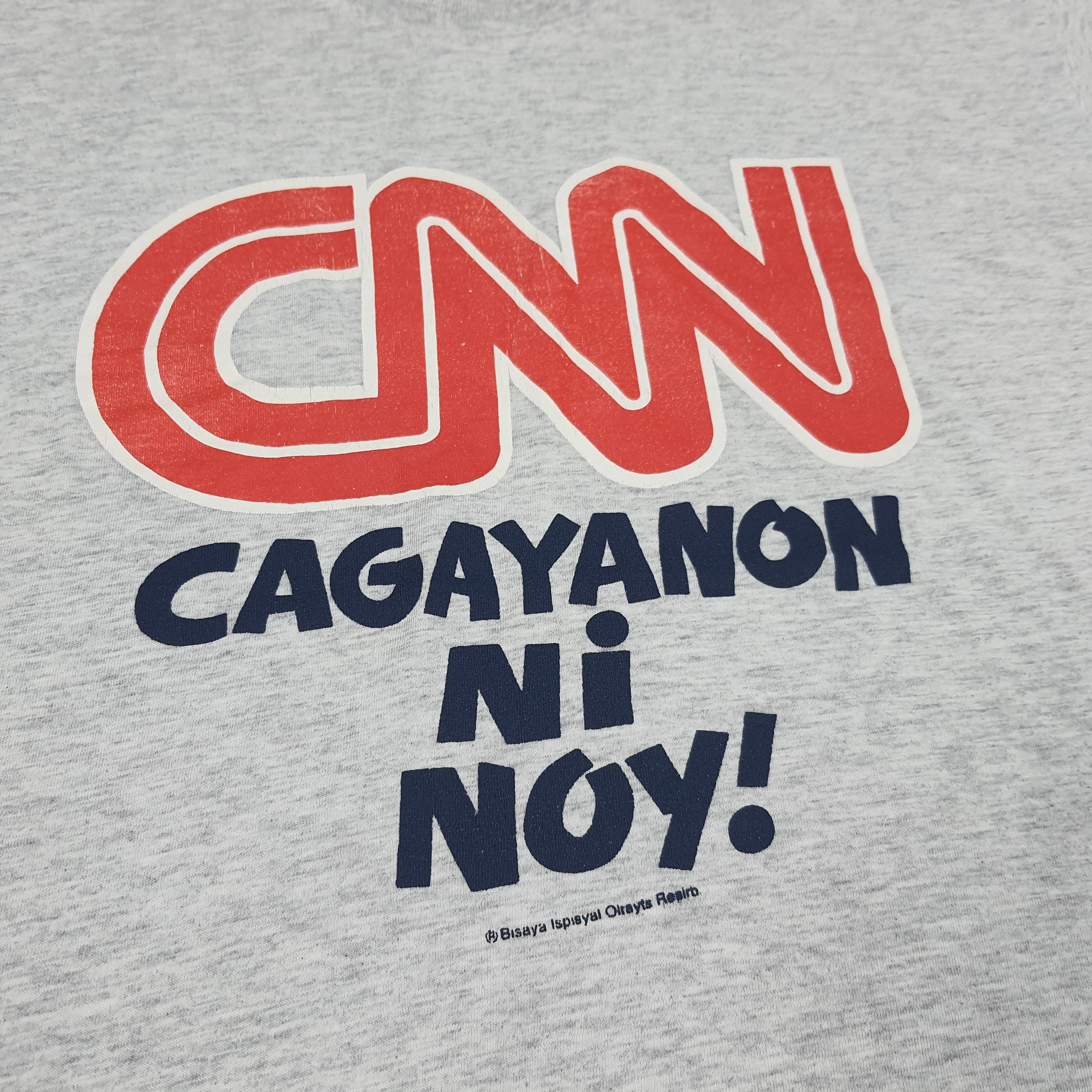 Vintage Vintage CNN Philippines News Tshirt Size US L / EU 52-54 / 3 - 2 Thumbnail