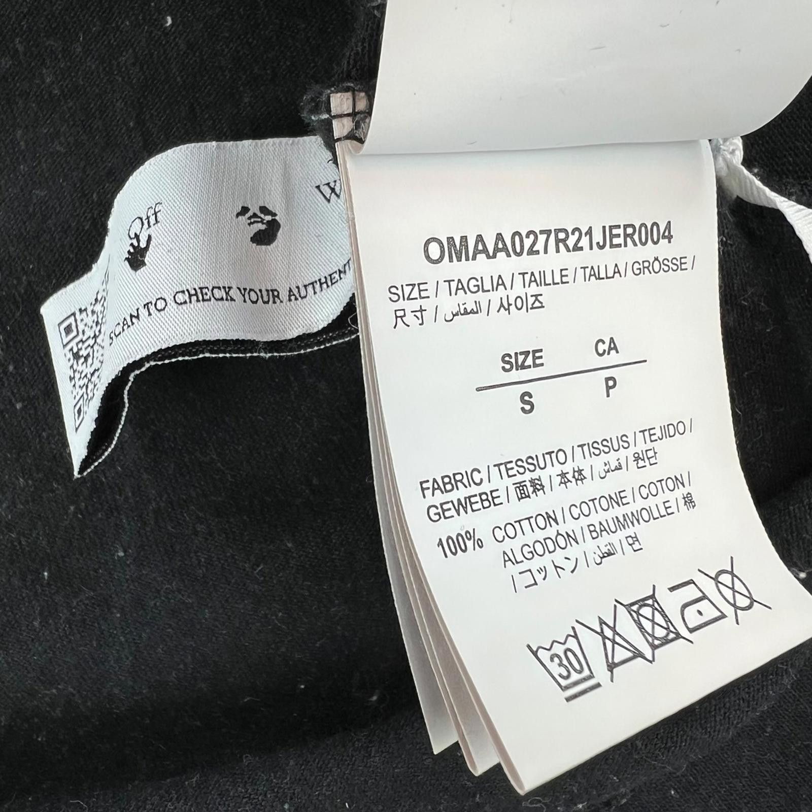 Off-White Off-White Caravaggio T-Shirt Black Size US S / EU 44-46 / 1 - 4 Thumbnail