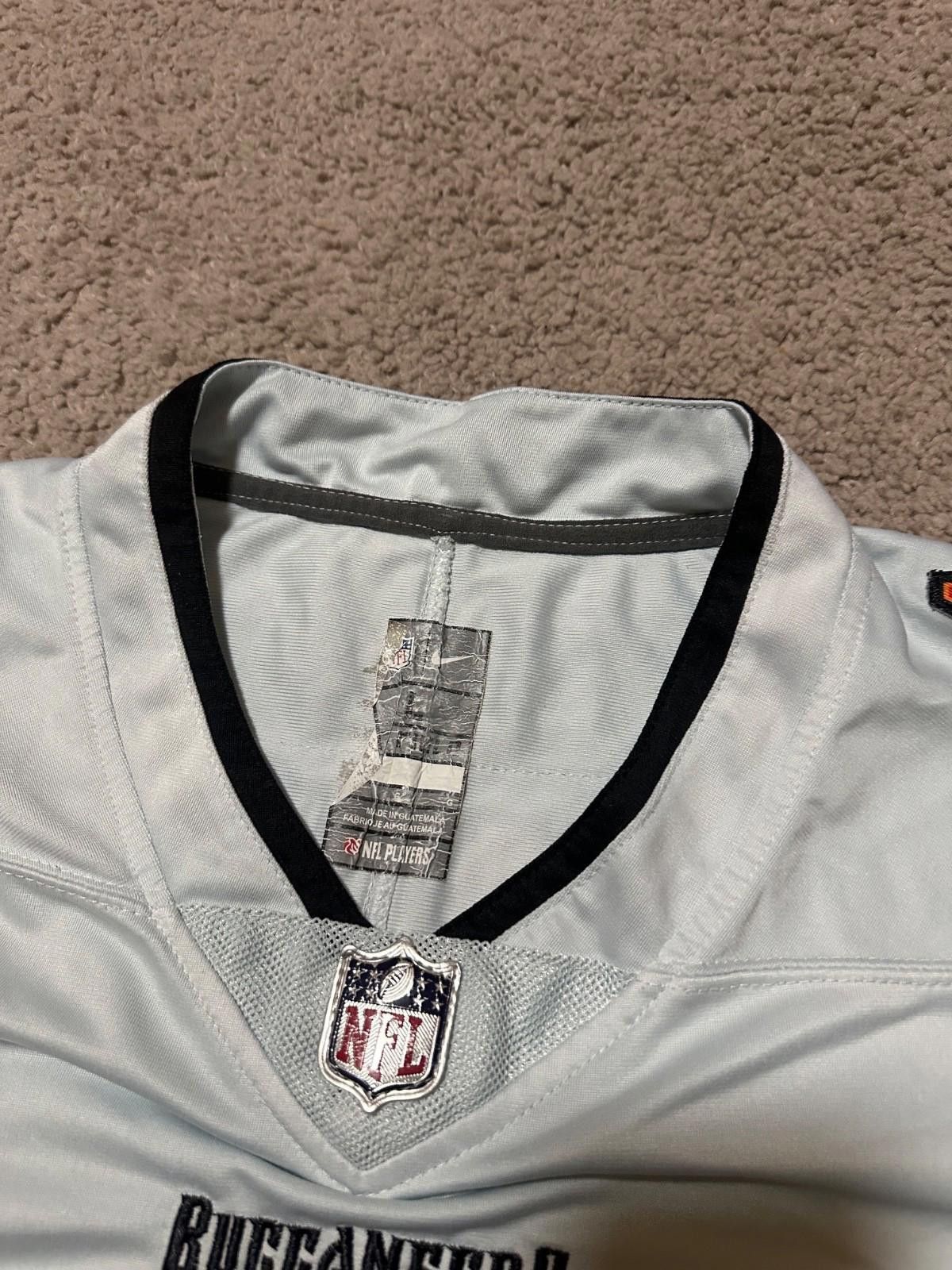 Nike Vintage Tom Brady #12 Tampa Bay Buccaneers Jersey On-Field L Size US L / EU 52-54 / 3 - 4 Thumbnail
