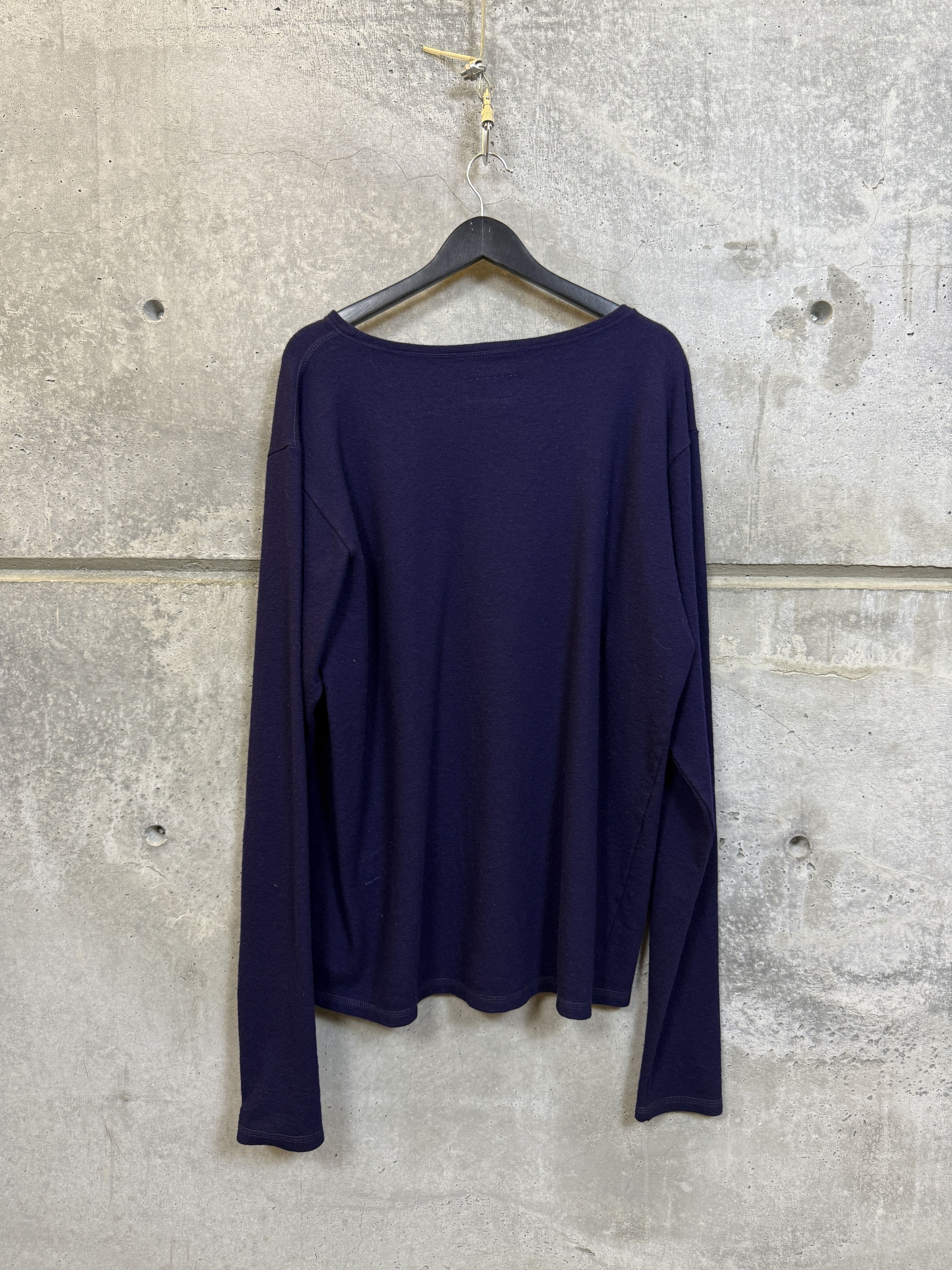 Greg Lauren Greg Lauren SAMPLE Wool Long Sleeve Crewneck Sweater Size US L / EU 52-54 / 3 - 2 Thumbnail