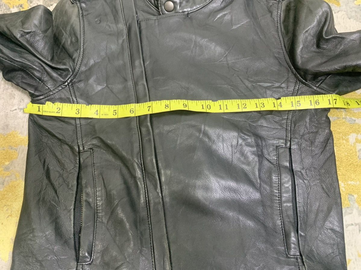 Japanese Brand Studious leather biker jacket(Sheep skin) Size S / US 4 / IT 40 - 12 Thumbnail