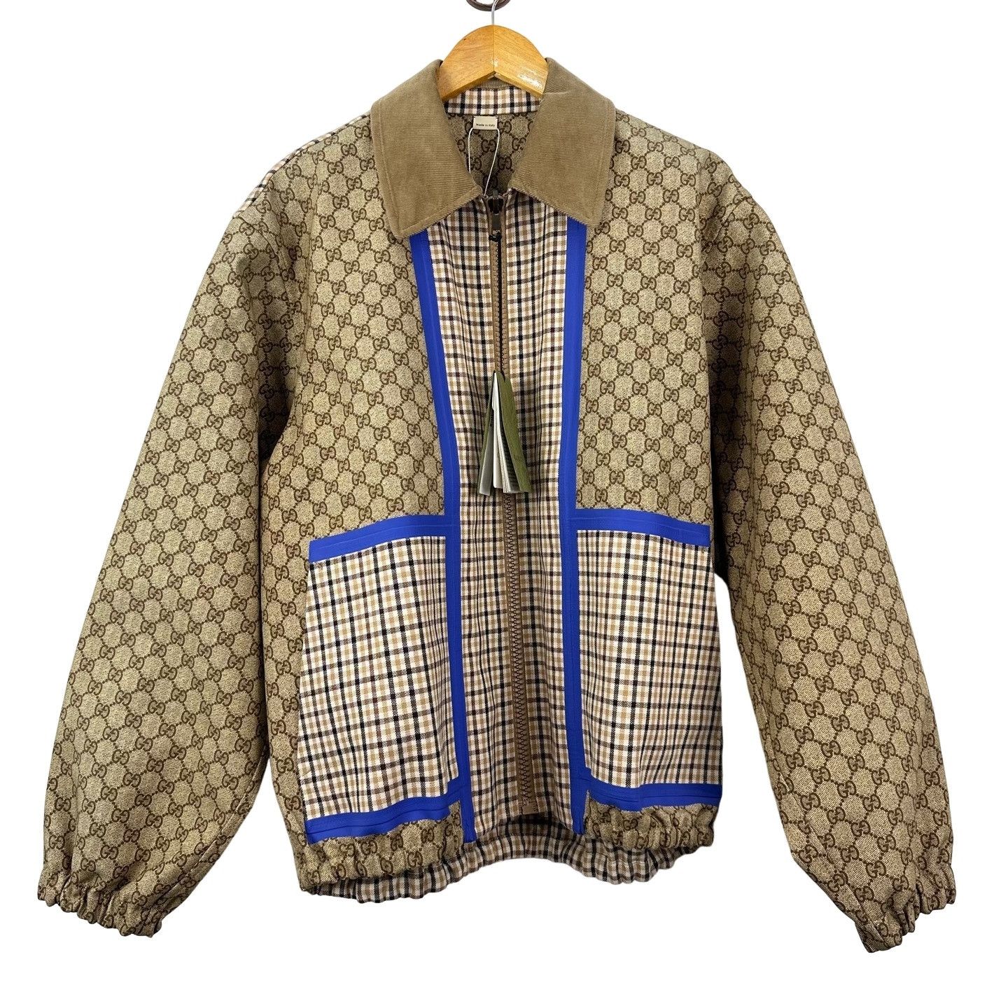 Gucci Gucci GG Monogram Reversible Check Jacket Size 48 Size US M / EU 48-50 / 2 - 1 Thumbnail