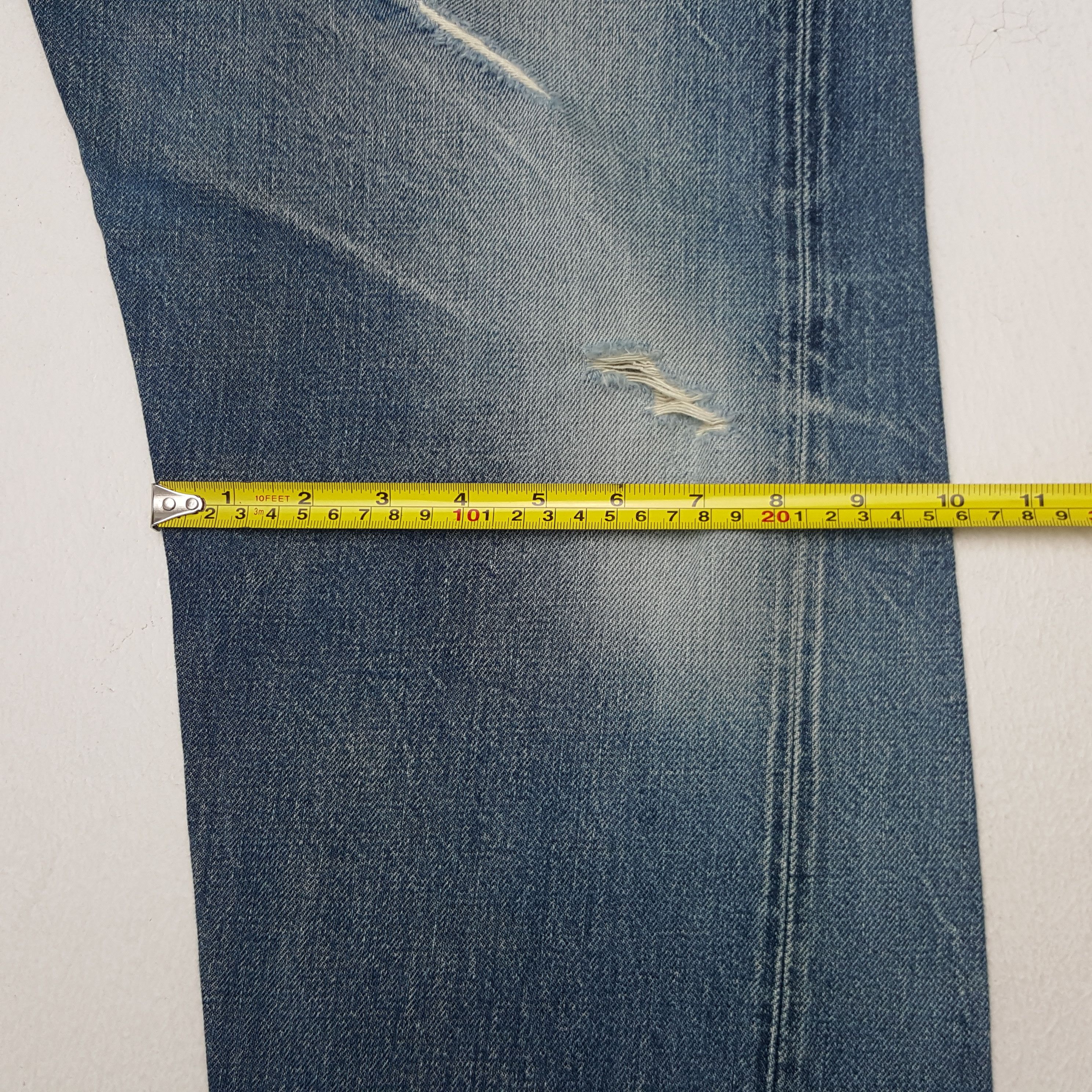 Evisu × Japanese Brand × Vintage Vintage Evisu Japanese Brand Daicock Custom Art Denim Jeans Size US 32 / EU 48 - 12 Thumbnail