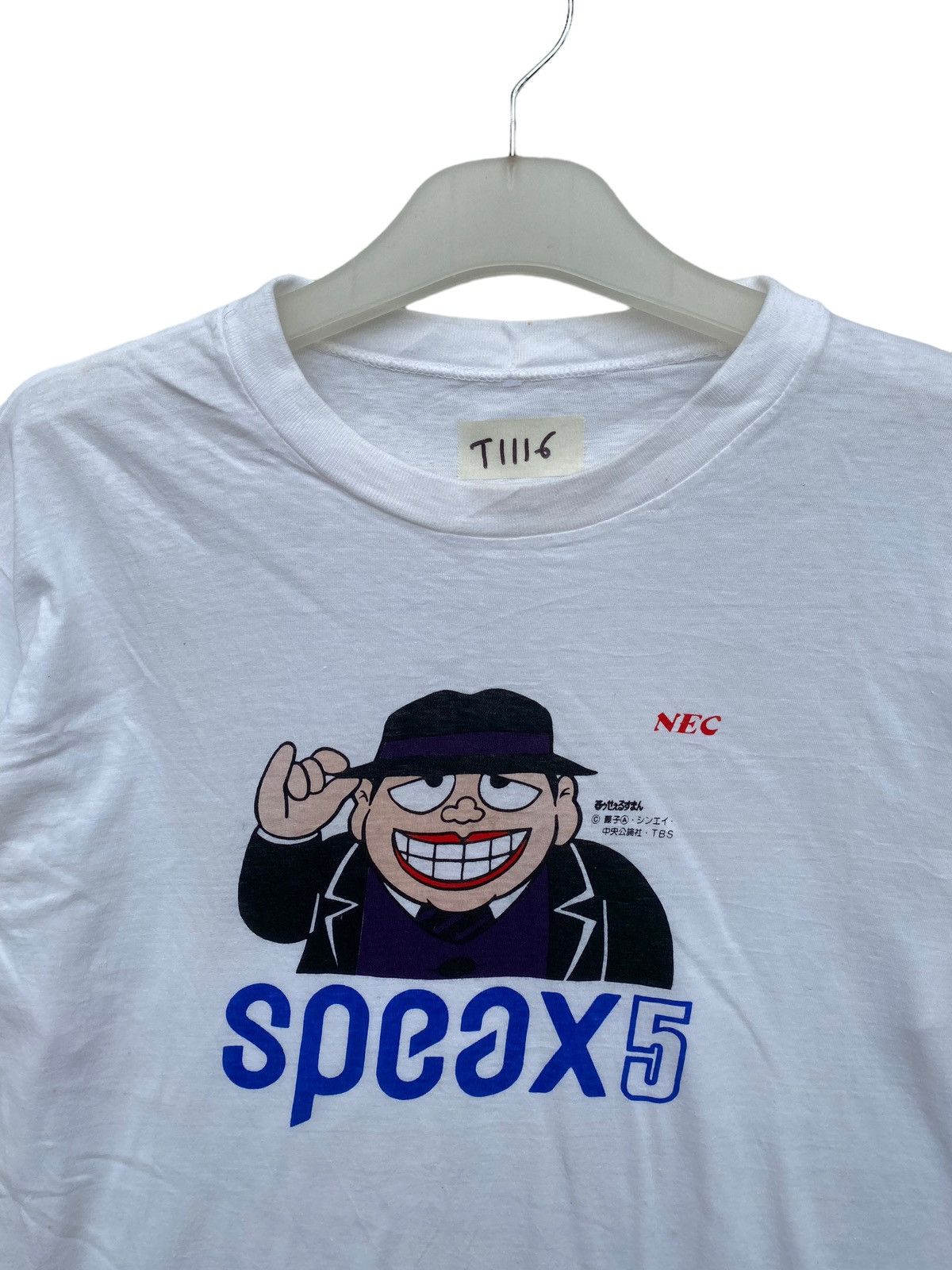 Japanese Brand Vintage Tech Nec Speax 5 Tees Size US M / EU 48-50 / 2 - 3 Thumbnail
