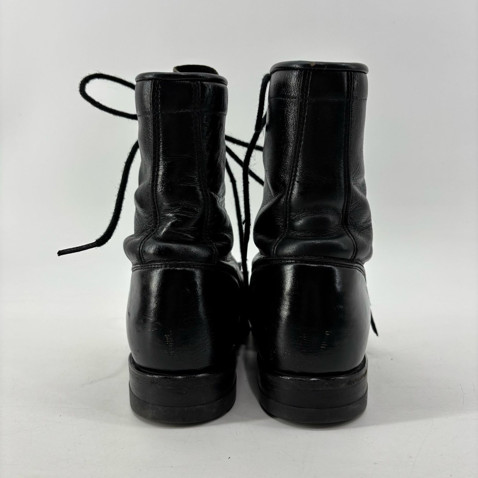 Justin Boots Justin Womens Size 5.5 Boots USA Black Leather Western Roper Size US 5.5 / IT 35.5 - 11 Thumbnail