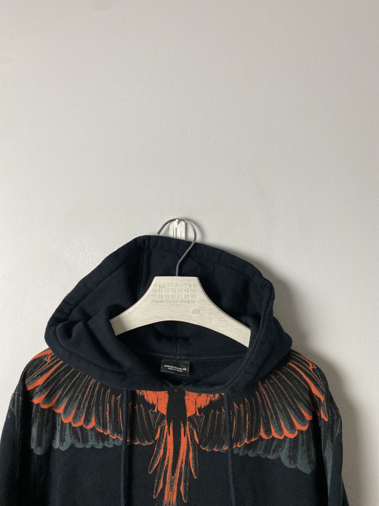 Marcelo Burlon Marcelo Burlon Iconic hoodie wings print Size US S / EU 44-46 / 1 - 2 Thumbnail
