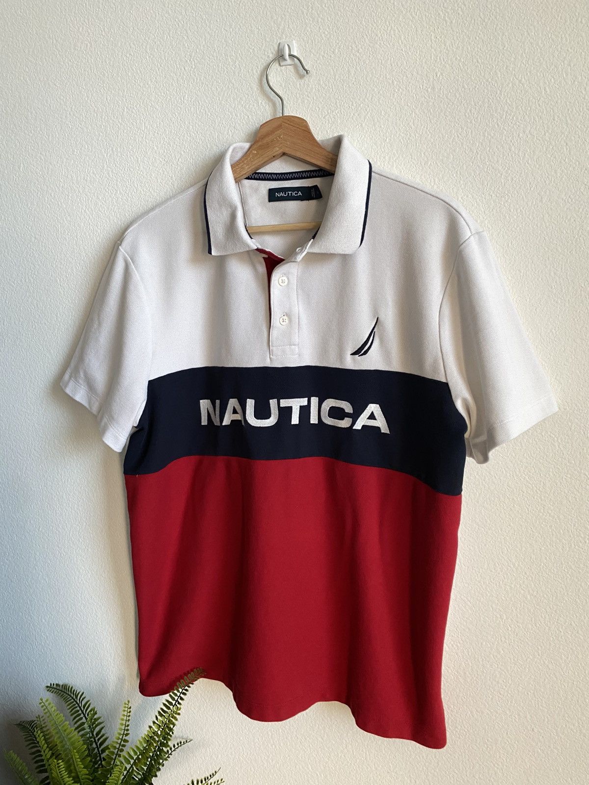 Nautica Nautica Rugby Logo Polo Shirt Size US L / EU 52-54 / 3 - 3 Thumbnail