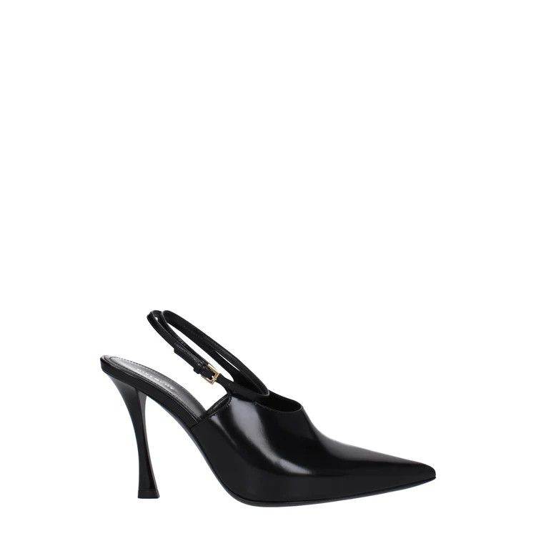 Givenchy ob1o1e1124 Leather Sandals in Black Size US 9 / IT 39 - 1 Thumbnail