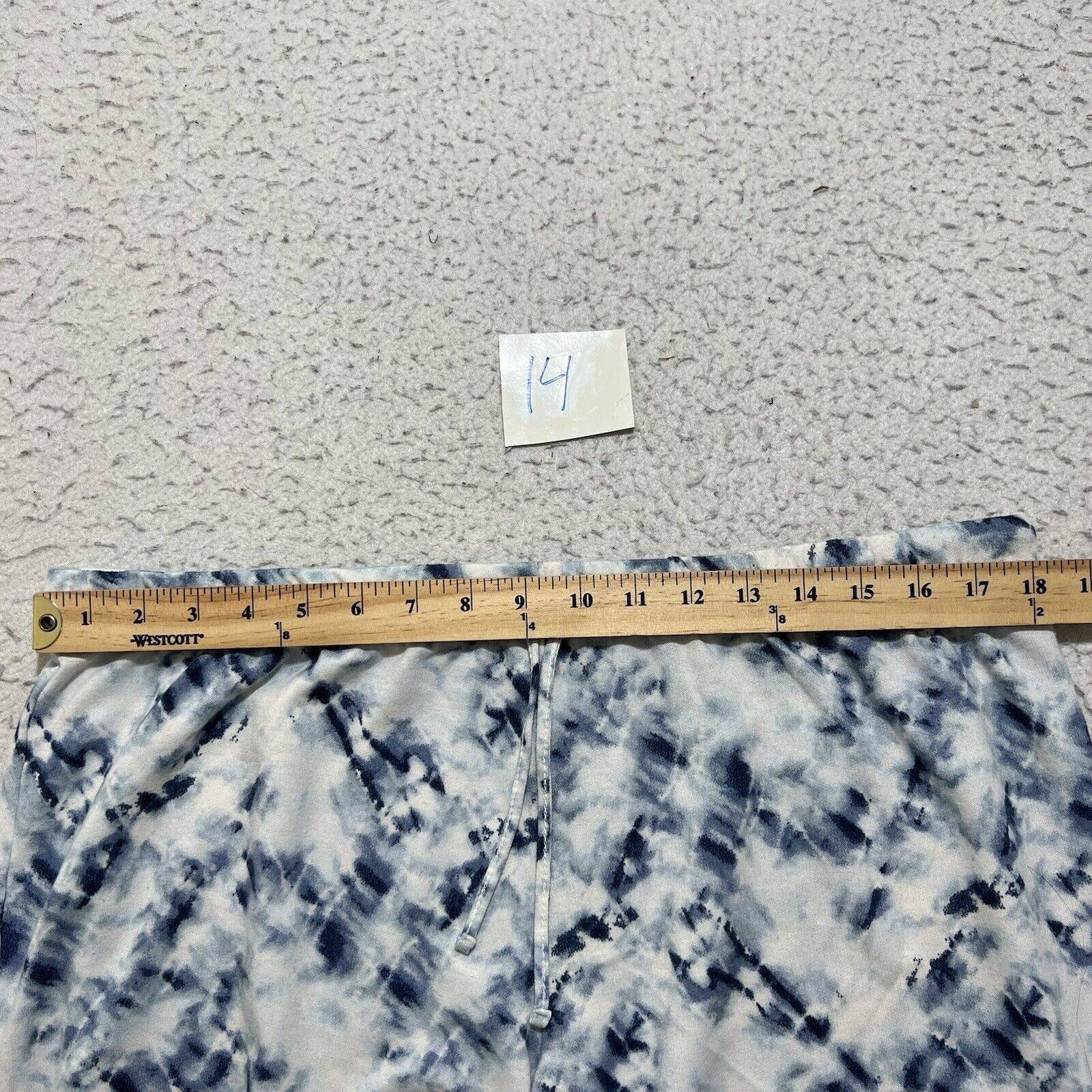 Lucky Brand Lucky Brand Sleep Shorts Light Blue Tie Dye Loungewear Size 38" / US 16 / IT 52 - 8 Thumbnail