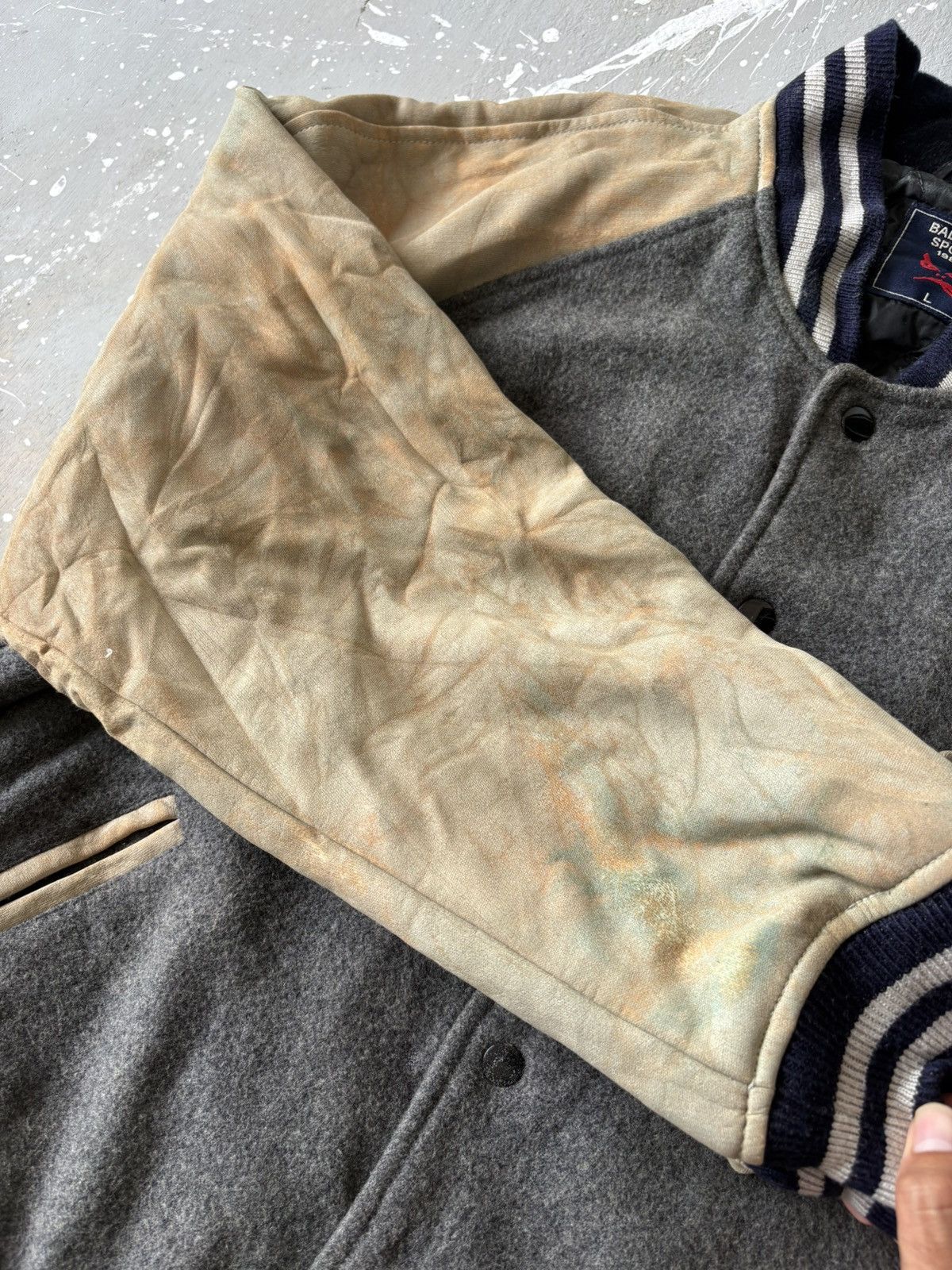 Vintage Vintage Distressed Bad Boy Embroidery Wool Varsity Jacket Size US L / EU 52-54 / 3 - 15 Thumbnail