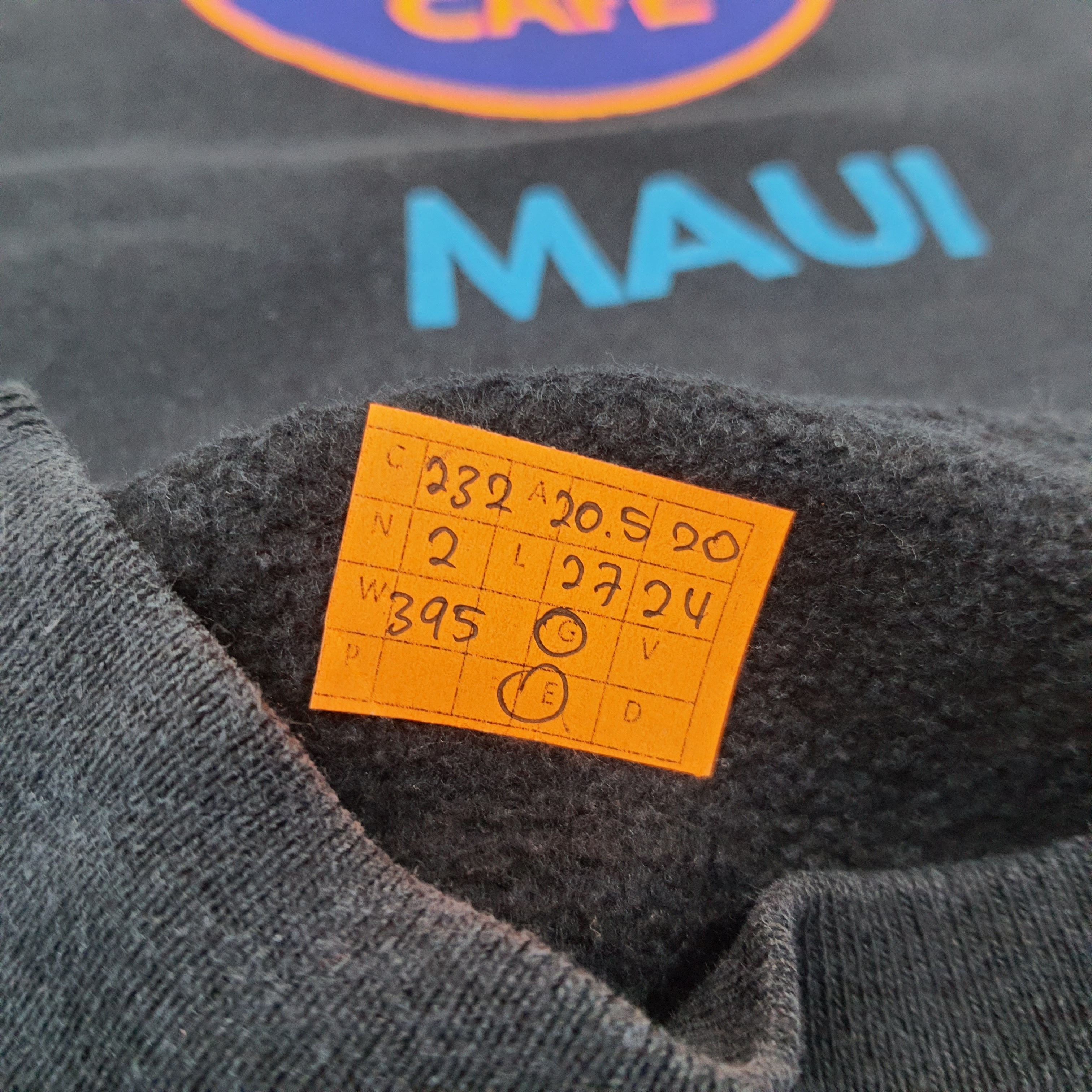 Hard Rock Cafe × Vintage Vintage Hard Rock Cafe MAUI Hawaii Sweatshirt C232N2 Size US S / EU 44-46 / 1 - 7 Thumbnail