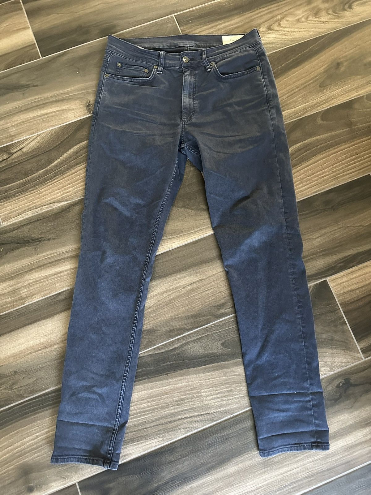Rag & Bone × Vintage Rag & Bone Fit 2 Slim-Fit Stretch-Denim Navy jeans Size US 32 / EU 48 - 1 Thumbnail