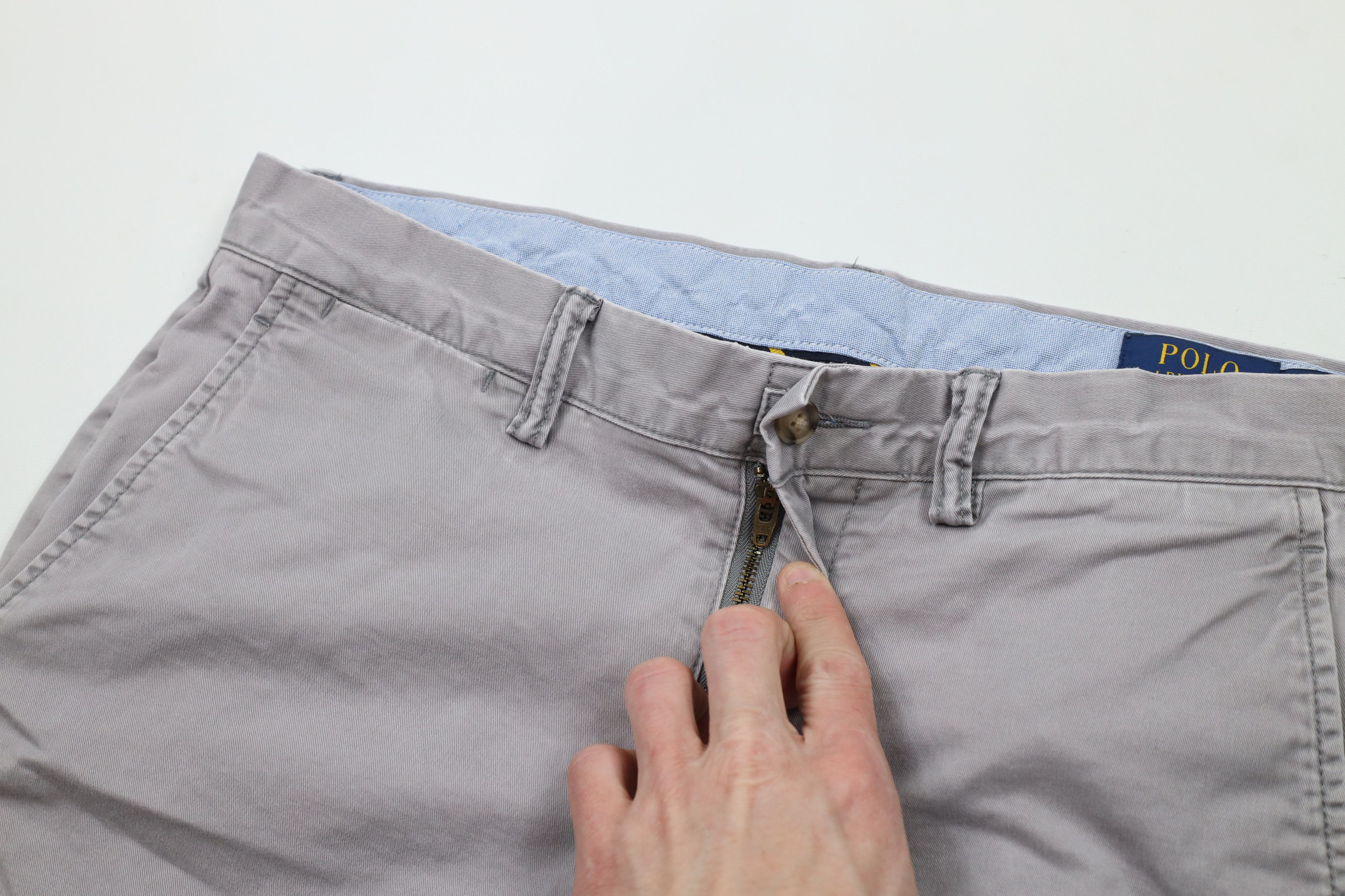 Ralph Lauren × Vintage Vintage Ralph Lauren Cotton Twill Stretch Straight Fit Pants Size US 33 - 5 Thumbnail