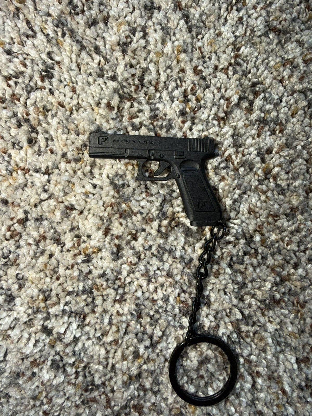 Fuck The Population FTP Pistol Keychain Size ONE SIZE - 4 Thumbnail