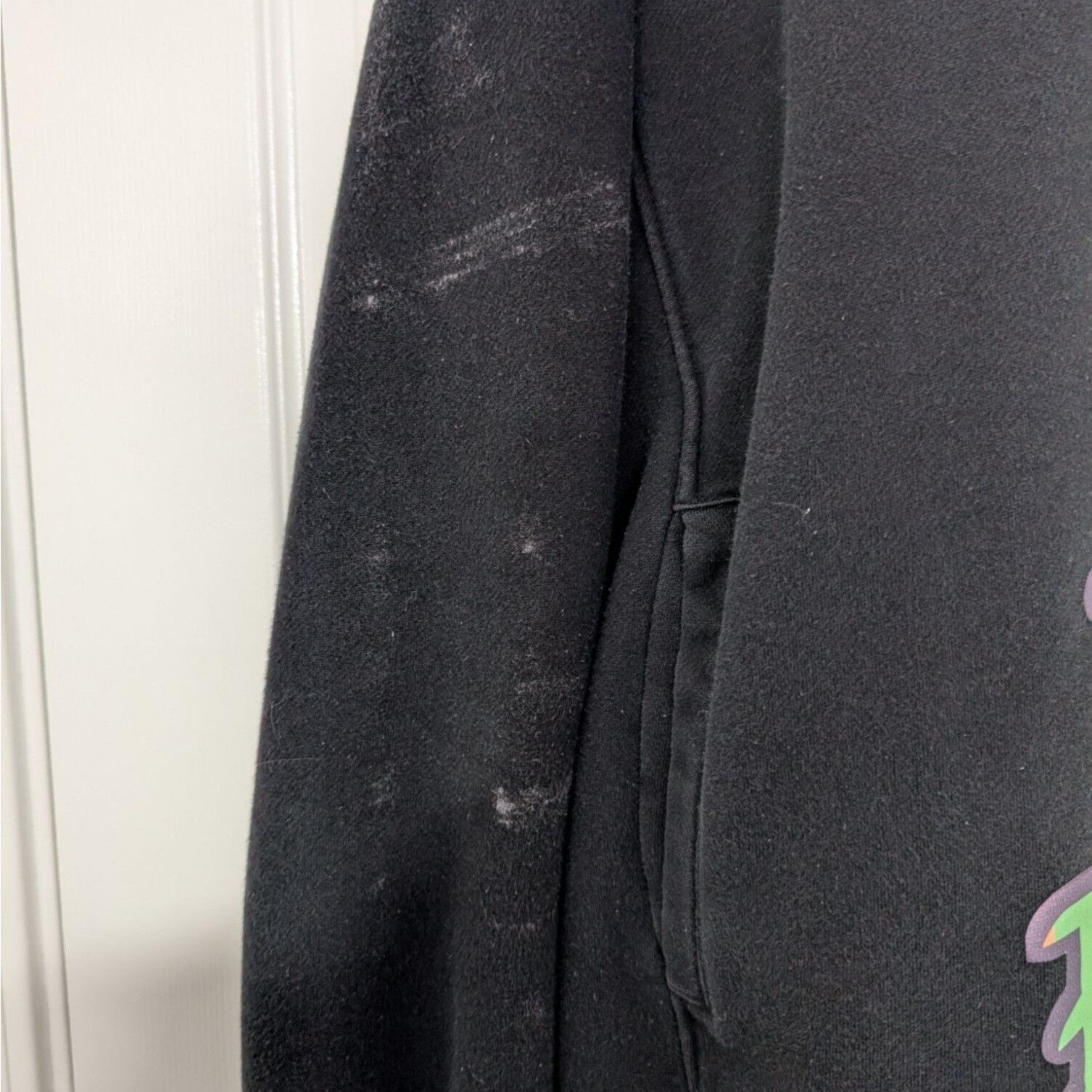 Designer Lola Bunny Skeleton Hoodie Womens Size XL Black Looney Tunes Size XL / US 12-14 / IT 48-50 - 5 Thumbnail