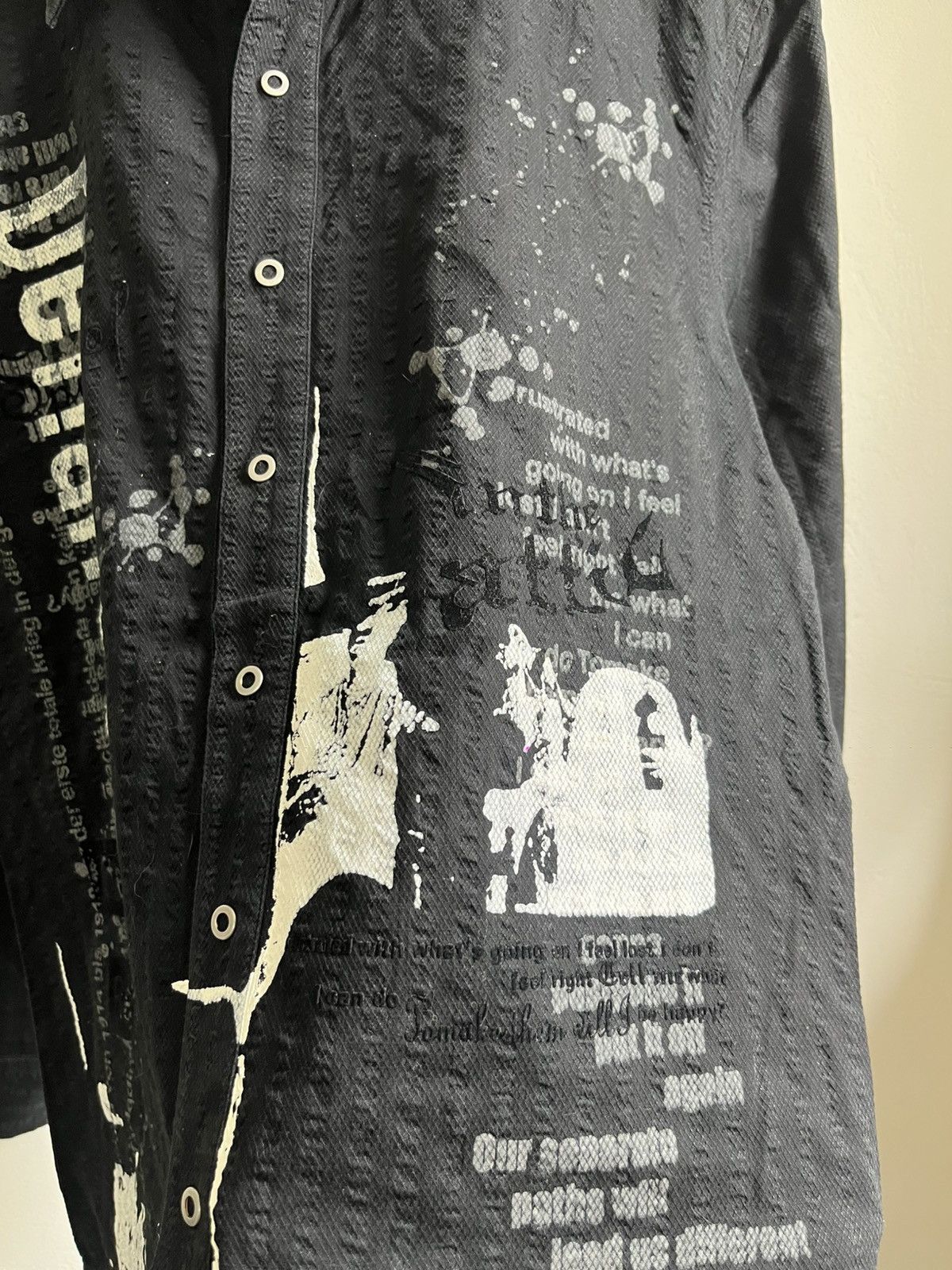 In The Attic Vintage Y2k In The Attic Gothic Punk Emo Shirt Size US M / EU 48-50 / 2 - 6 Thumbnail