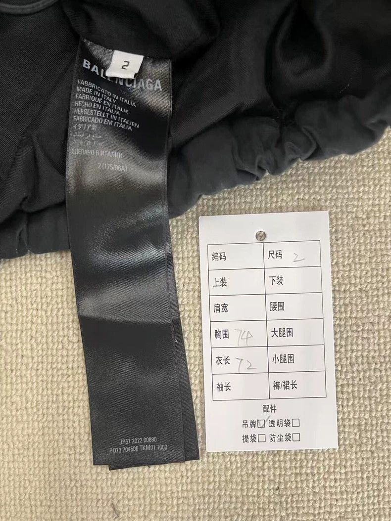 Balenciaga Balenciaga Solid zip-up turtleneck hooded jacket jacket Size US M / EU 48-50 / 2 - 5 Thumbnail