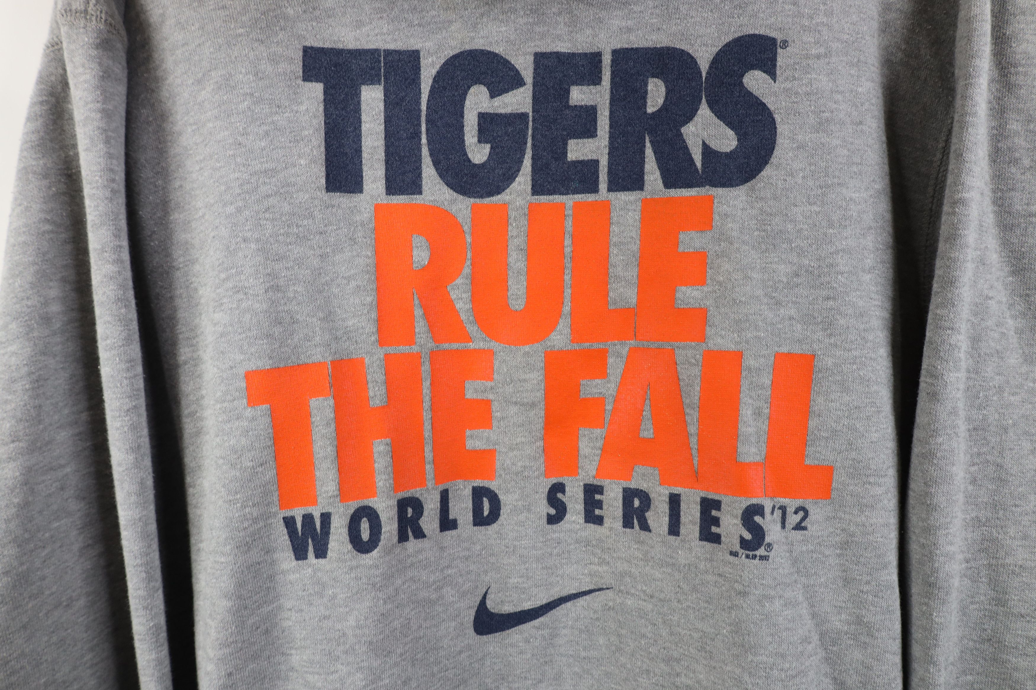 Nike Vintage Y2K Nike World Series Detroit Tigers Baseball Hoodie Size US M / EU 48-50 / 2 - 4 Thumbnail