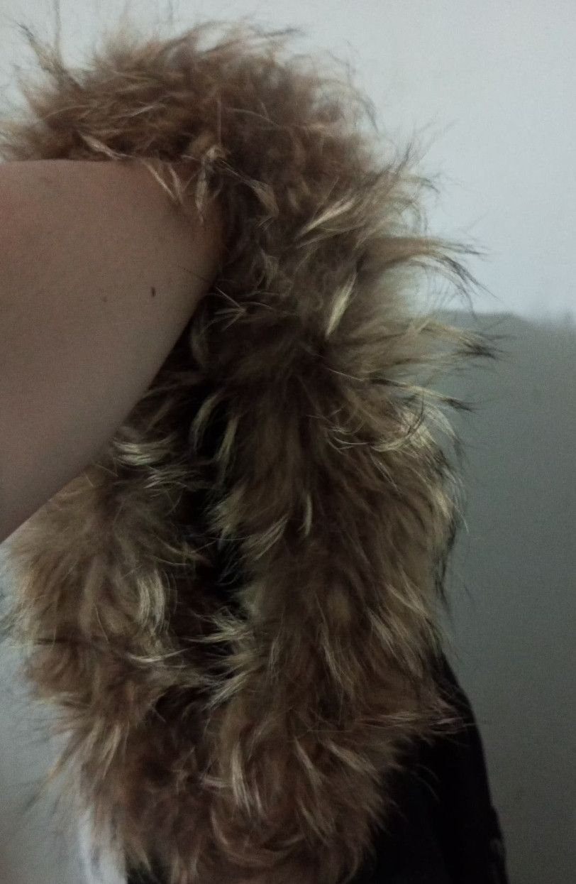 Beauty Beast Glad news Fur Parka w/ Mohair Leopard inner vest Size US M / EU 48-50 / 2 - 4 Thumbnail