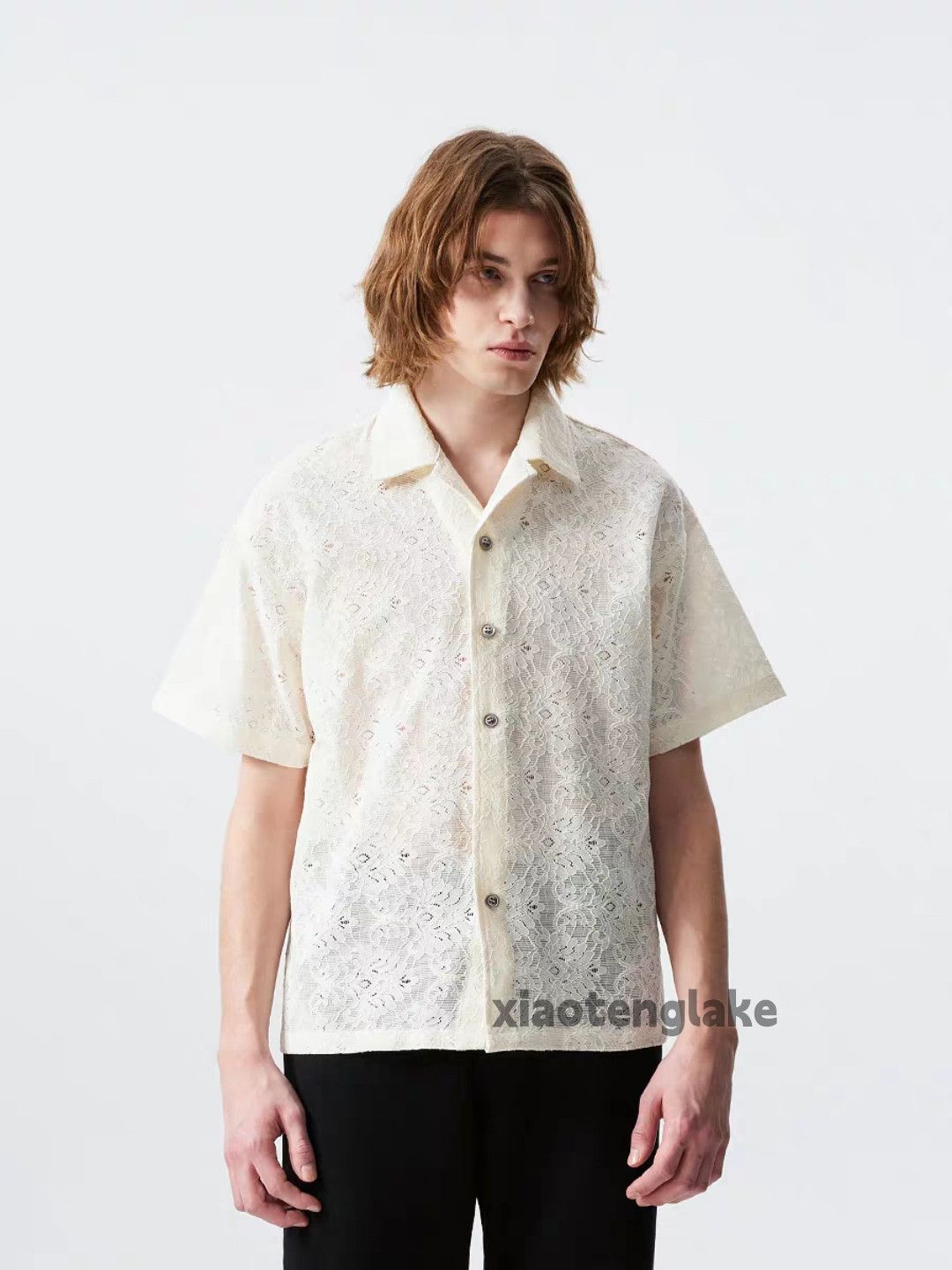 Vintage Unisex outdoor sports utility pattern hollow yuppie shirt Size US M / EU 48-50 / 2 - 8 Thumbnail