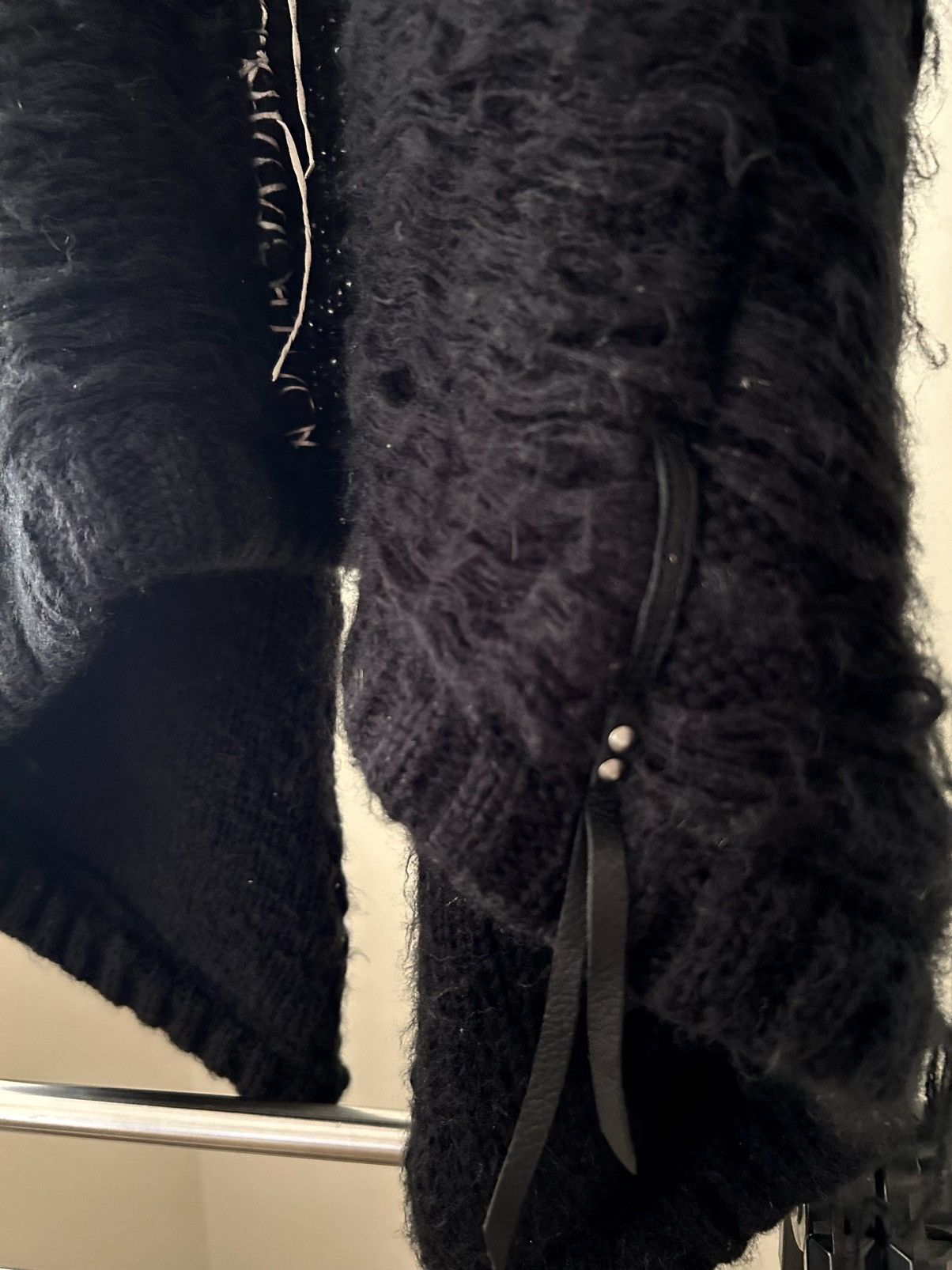 KMRii KMRii Black Mohair Cardigan Size US S / EU 44-46 / 1 - 4 Thumbnail