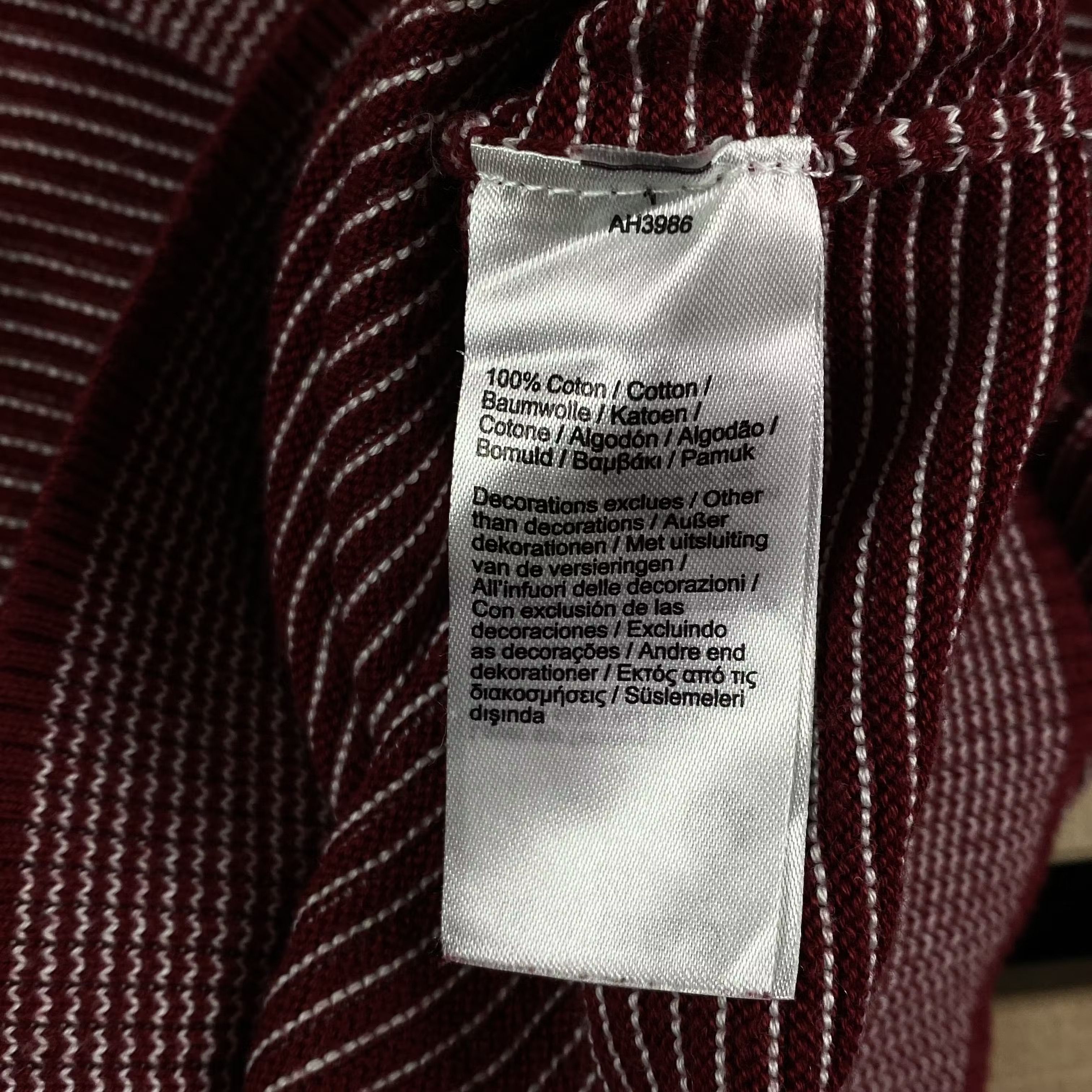 Lacoste Mens Sweatshirt Lacoste Size 5/L Size US L / EU 52-54 / 3 - 5 Thumbnail