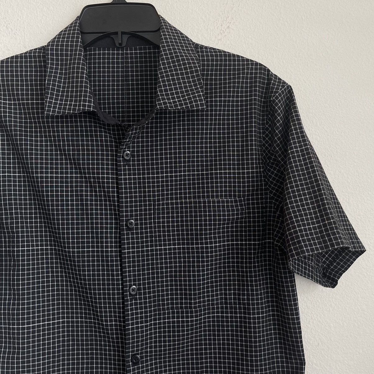 Lululemon Lululemon Button Down Short Sleeve Checkered Pocket Shirt Size US M / EU 48-50 / 2 - 1 Thumbnail