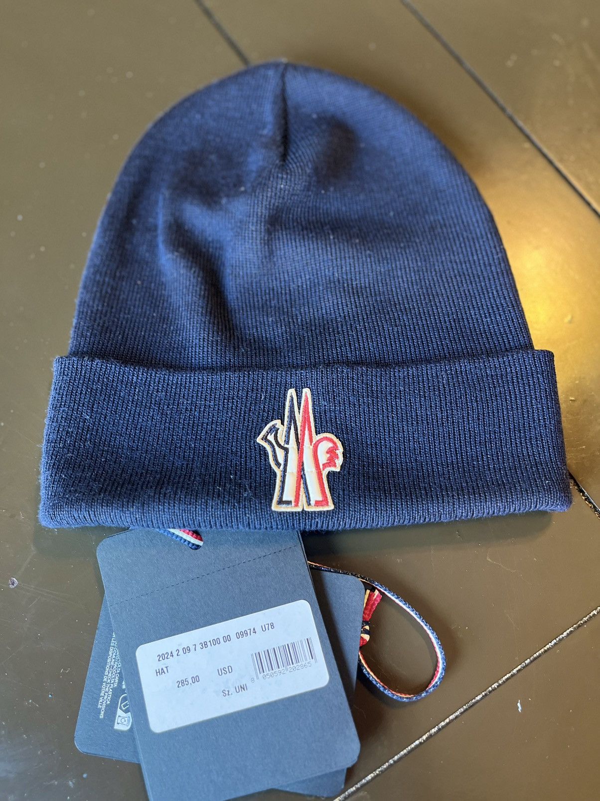 Moncler Grenoble Moniker Skull Cap Barrett Tricot Size ONE SIZE - 3 Thumbnail