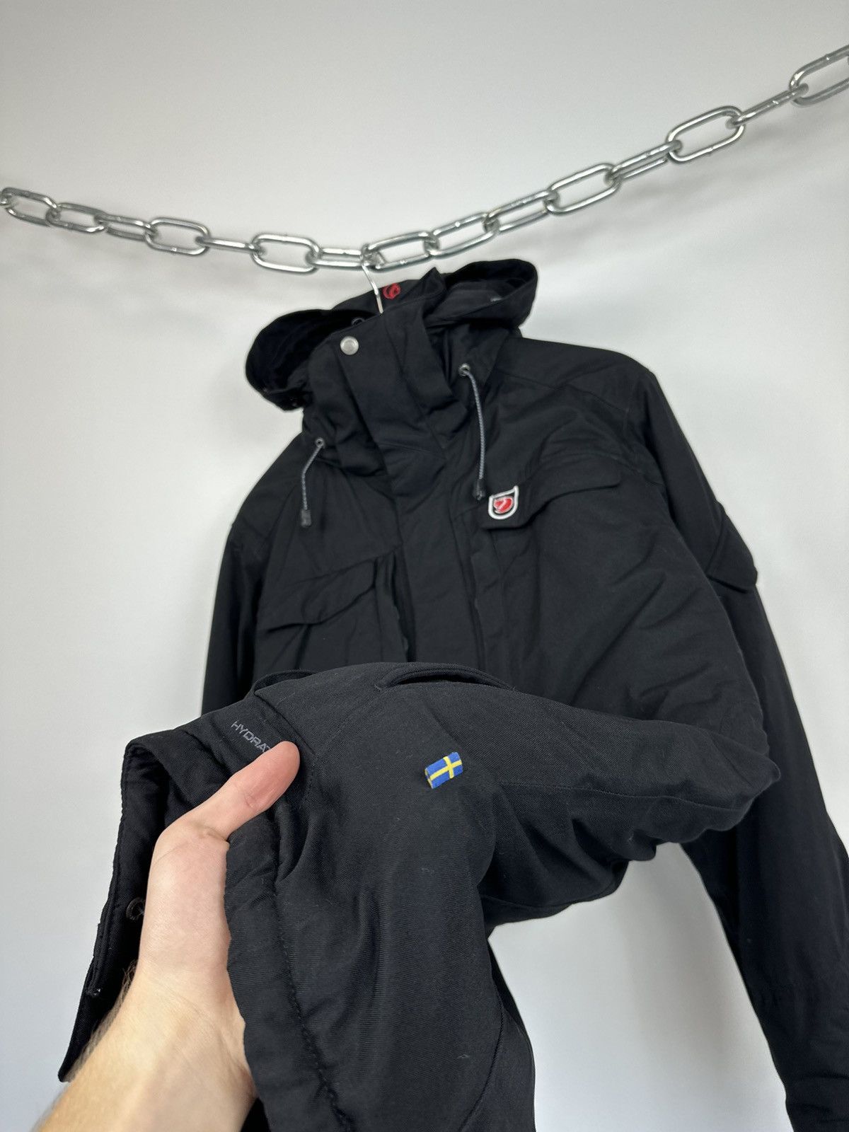 Fjallraven Vintage Fjallraven Rare Gorpcore Hydratic Yupik Parka Jacket Size US S / EU 44-46 / 1 - 7 Thumbnail
