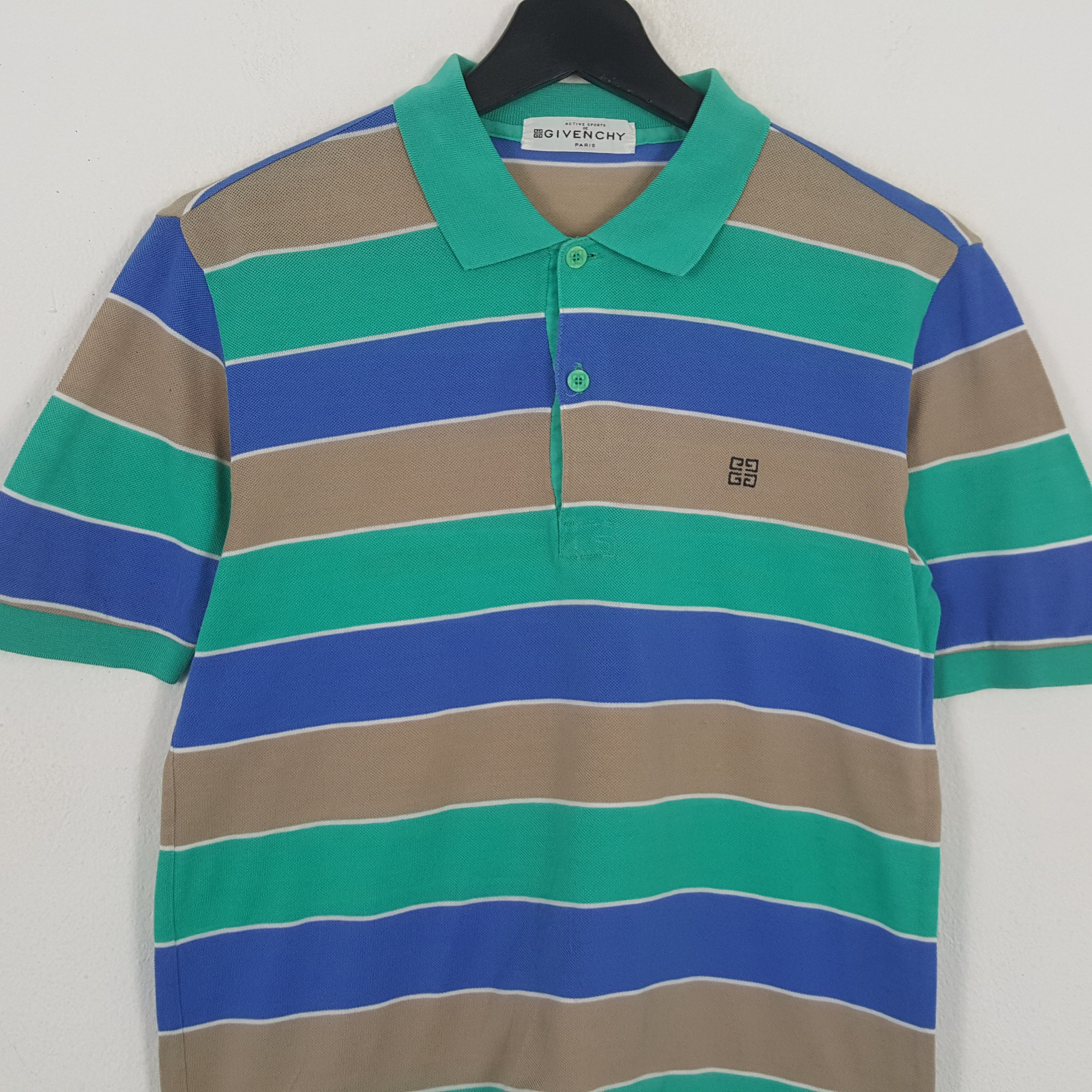 Givenchy × Vintage GIVENCHY Small Logo Fashion Style Casual Polos Size US S / EU 44-46 / 1 - 2 Thumbnail