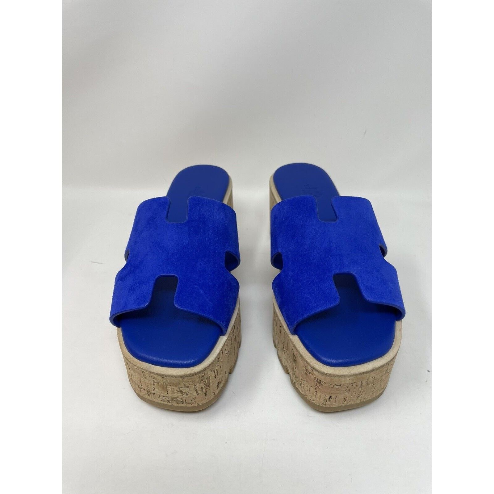 Hermes Hermes EZE 30 Sandals Ocean Blue NIB 38 Size US 8 / IT 38 - 16 Thumbnail