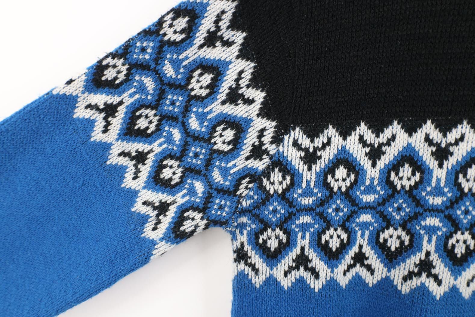 Vintage Vintage 70s Streetwear Fair Isle Knit Crewneck Sweater USA Size US M / EU 48-50 / 2 - 6 Thumbnail