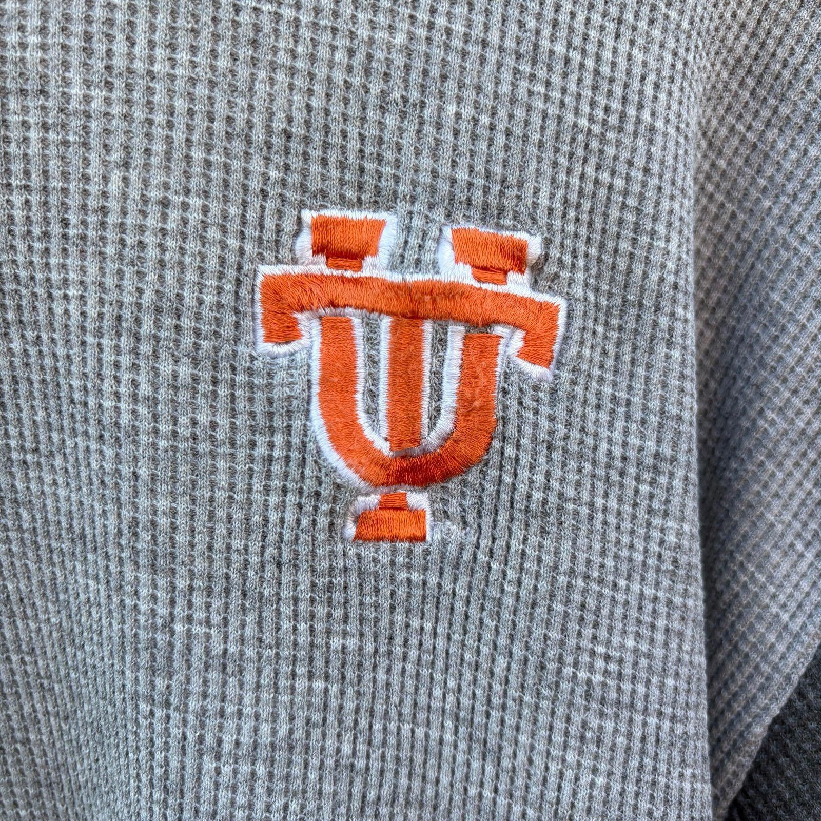 Tultex Vintage 90s UT sweatshirt thermal Size US XL / EU 56 / 4 - 3 Thumbnail