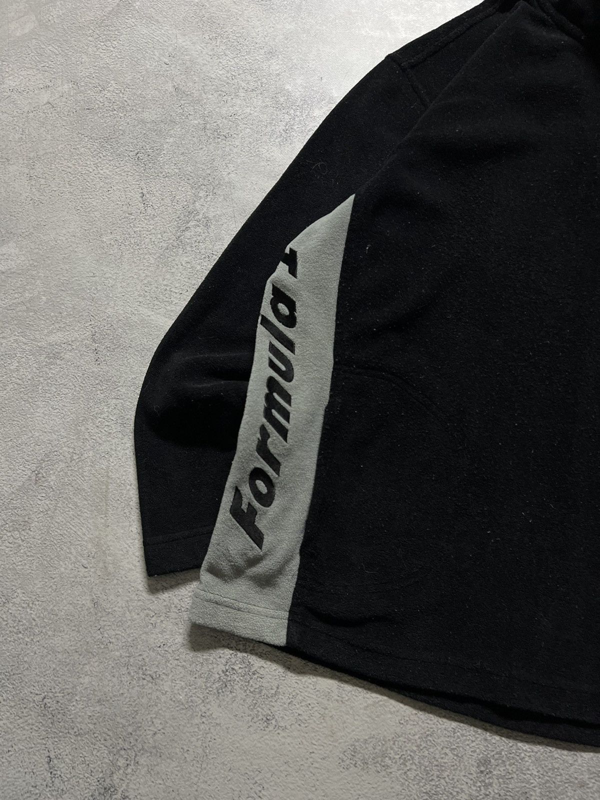 Vintage Vintage Y2k Formula 1 🖤 Fleece 1/4 Zip Sweatshirt Jacket 00s Size US XL / EU 56 / 4 - 7 Thumbnail