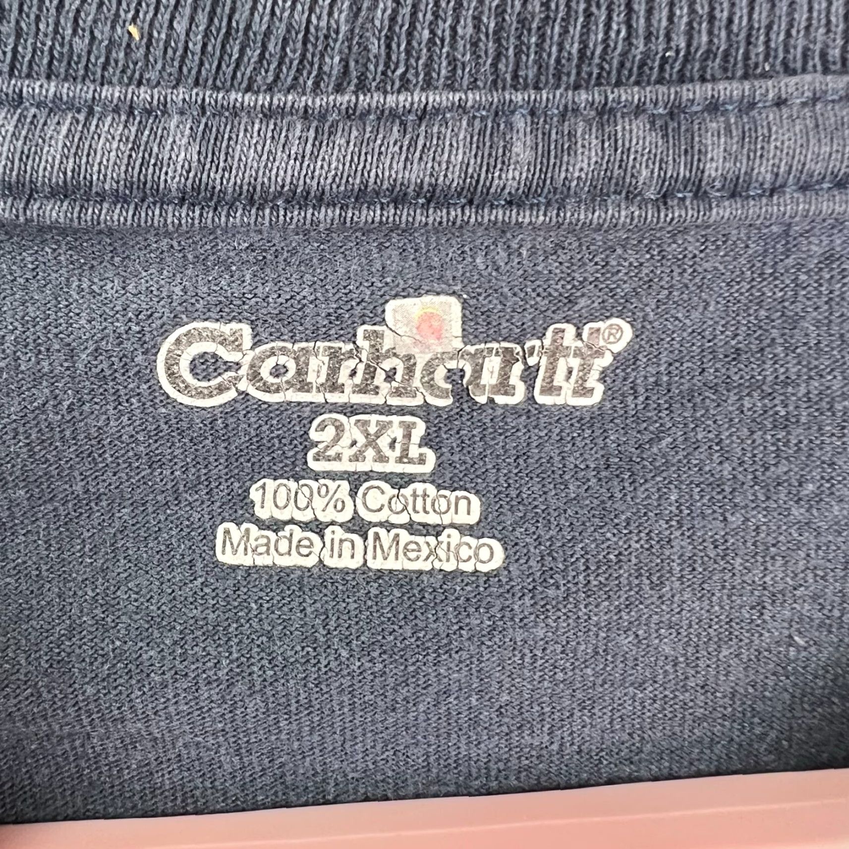 Carhartt Carhartt Short Sleeve Henley Mens Size 2XL Blue X84 Shirt 2XL Mens Blue Carhartt Henley Short Sleeve 2000s? Size US 39 - 5 Thumbnail