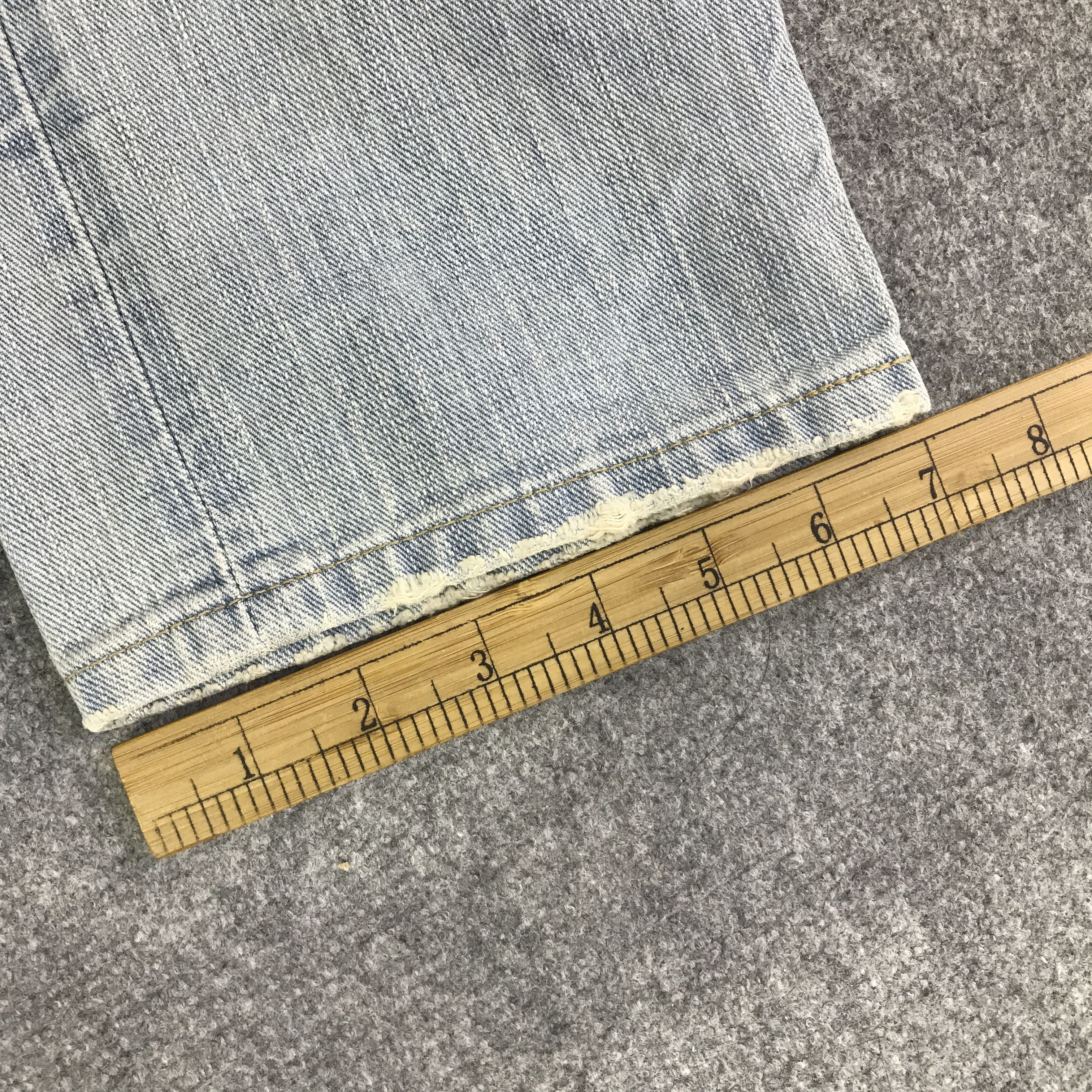 Lee LEE DISTRESSED LIGHT WASH DENIM PANTS K14B12 Size US 28 / EU 44 - 11 Thumbnail