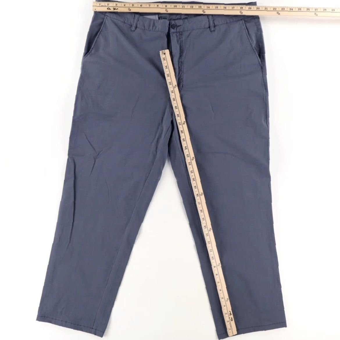 Vintage Turtleson Men's 40 Blue Golf Pants High Stretch Dyed Twill Size US 40 / EU 56 - 3 Thumbnail
