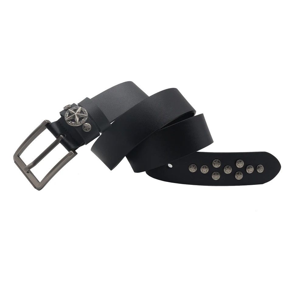 Vintage Studded Belt Punk Round Nail Rivet Luxury Size ONE SIZE - 4 Thumbnail