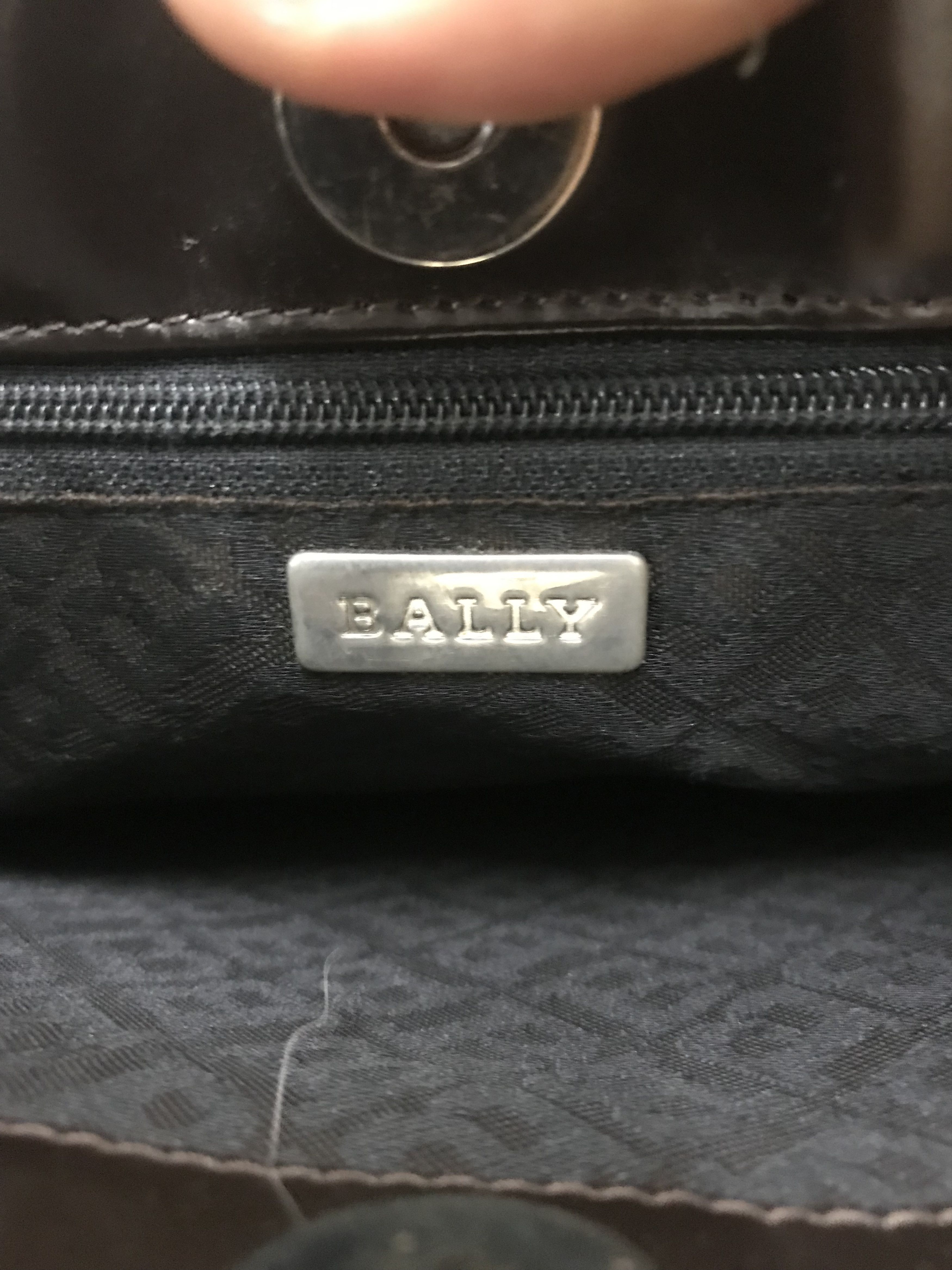 Bally Bally Half Leather Handbag Size ONE SIZE - 14 Thumbnail