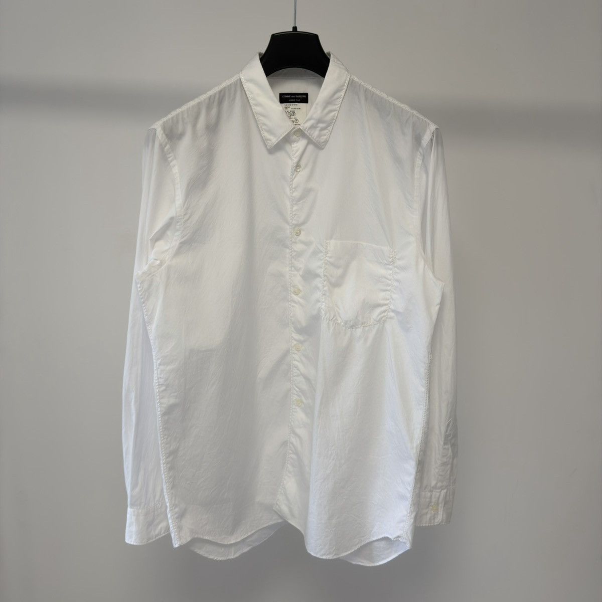 Comme des Garcons S/S 2000 White Crinkle Cotton Shirt Size US M / EU 48-50 / 2 - 21 Thumbnail