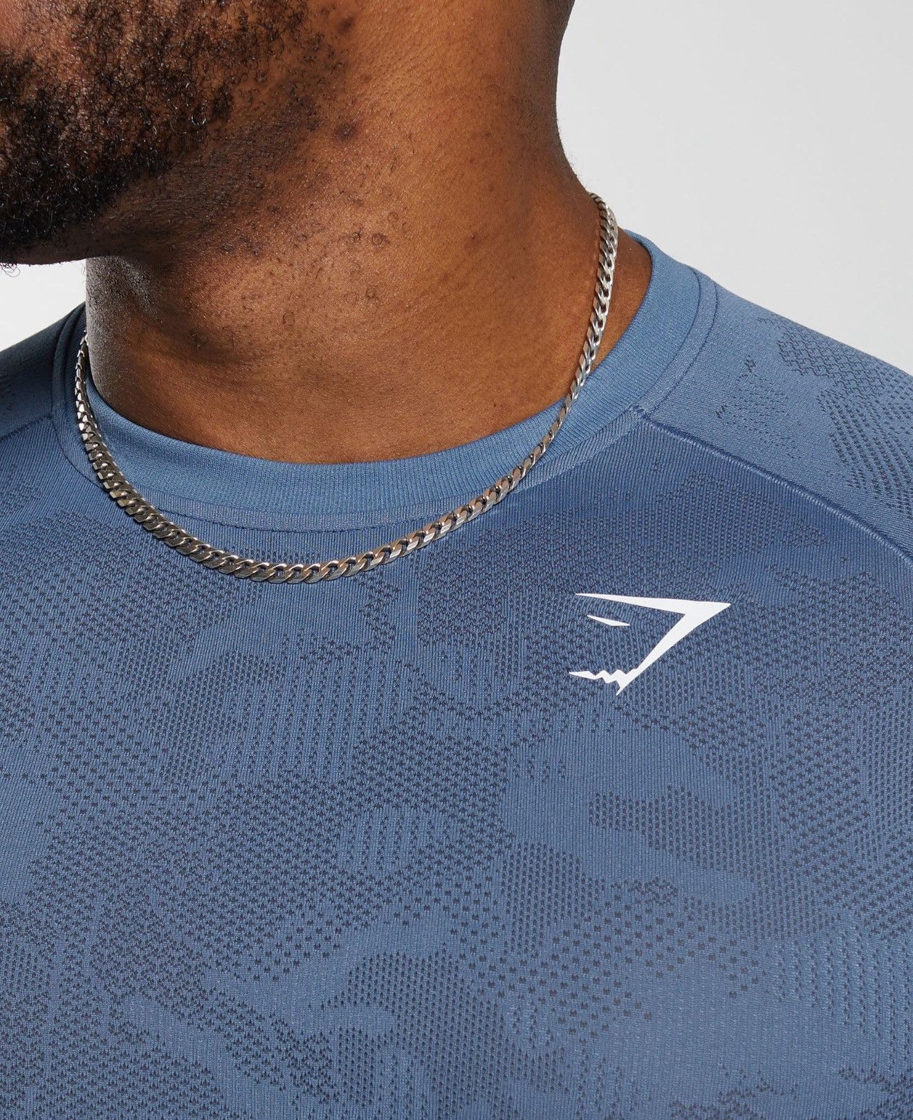 Gymshark 🇺🇸 ❗️NEW Gymshark Geo Seamless Training T-Shirt Y2K onyx style Size US M / EU 48-50 / 2 - 5 Thumbnail