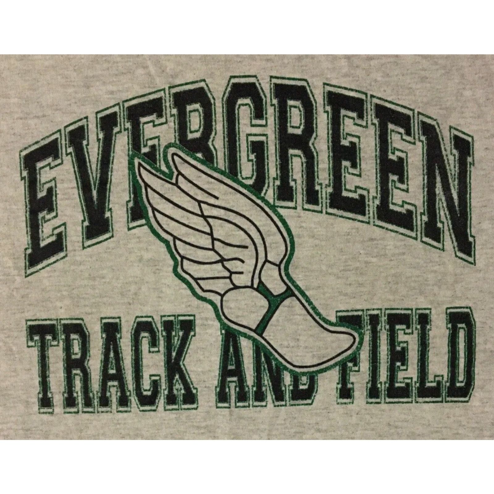 Evergreen VINTAGE Evergreen Track Shirt Men S Gray 90s Punk Grunge Winged Foot College School PE T-Shirt Size S America USA Nike? Size US S / EU 44-46 / 1 - 2 Thumbnail
