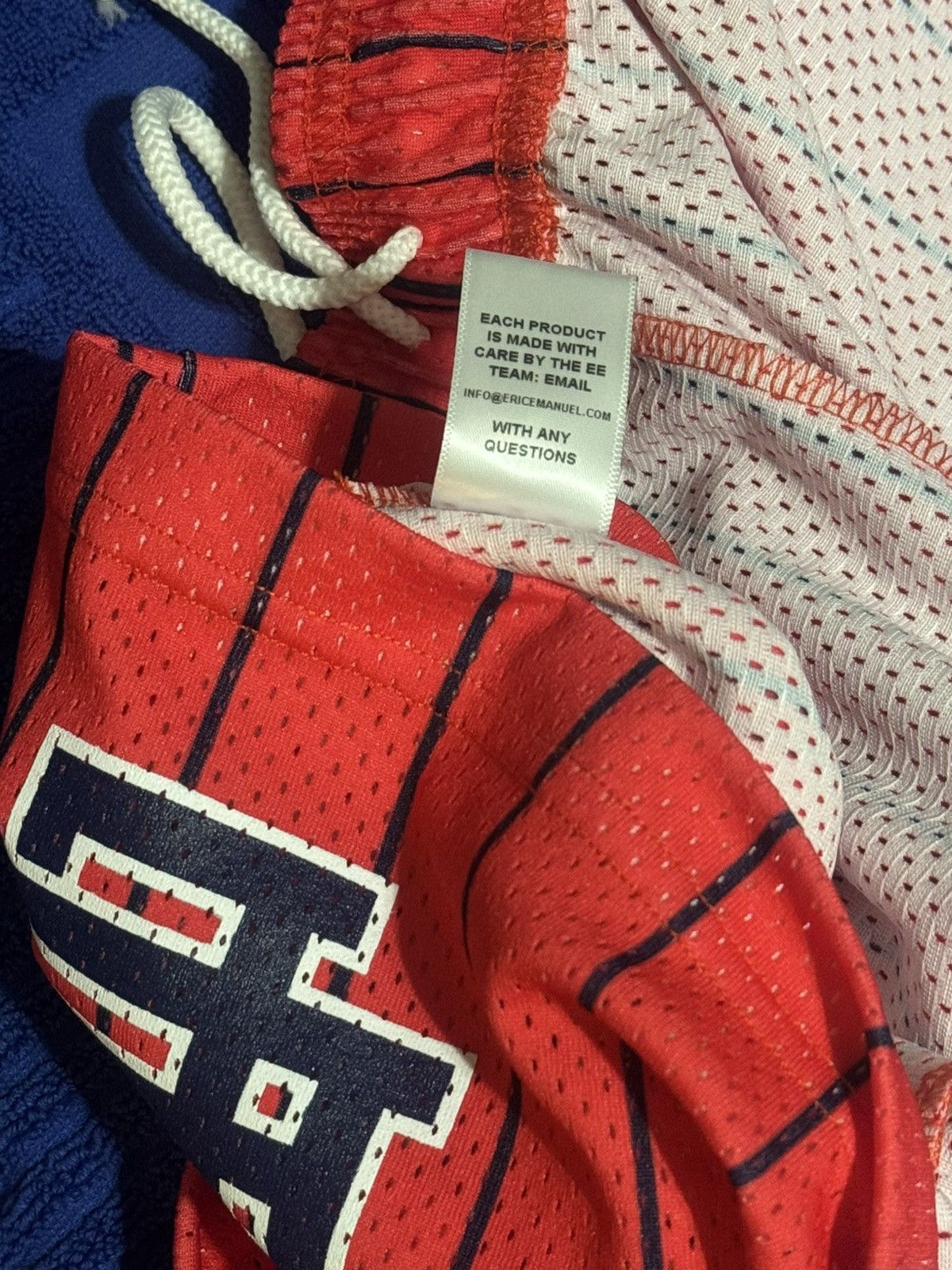 Eric Emanuel × MLB EE Eric Emanuel Phillies MLB “mismatched color” Mesh Shorts Size US 30 / EU 46 - 6 Thumbnail