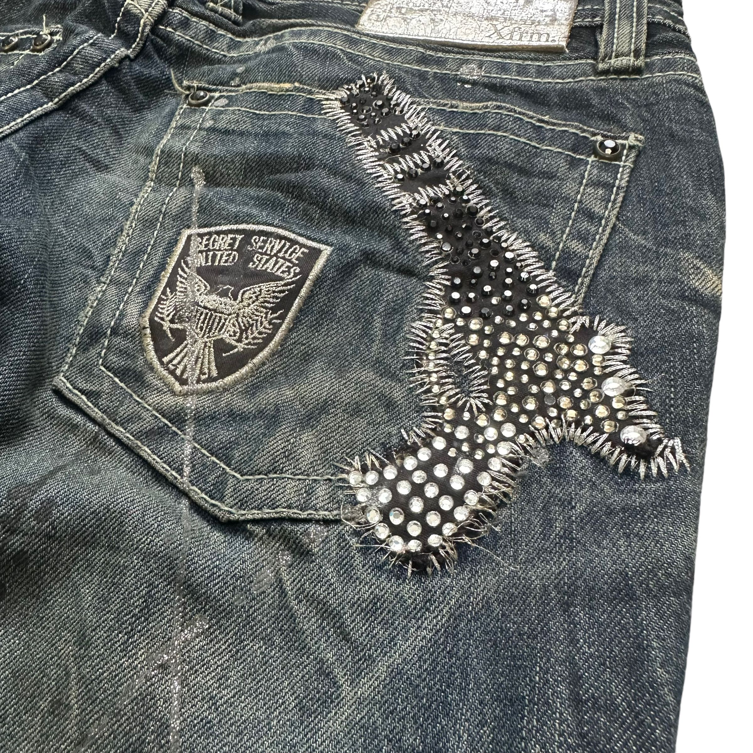 Japanese Brand Xfrm WILD JEANS #8514-012 Size 31" - 16 Thumbnail