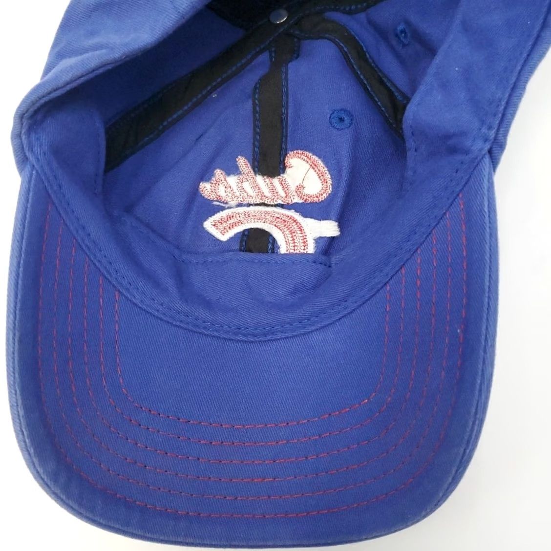 47 VINTAGE Chicago Cubs Baseball Cap MLB '47 Nineteen47 Blue Strapback Cotton Trucker Hat Size ONE SIZE - 7 Thumbnail