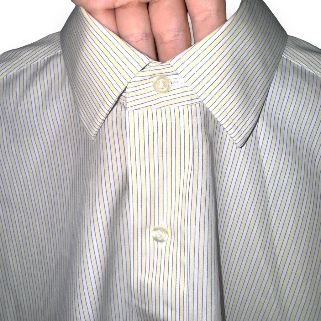 Brooks Brothers Yellow Brooks Brothers 1818 French Cuff Button Down Shirt 15 Size US M / EU 48-50 / 2 - 3 Thumbnail