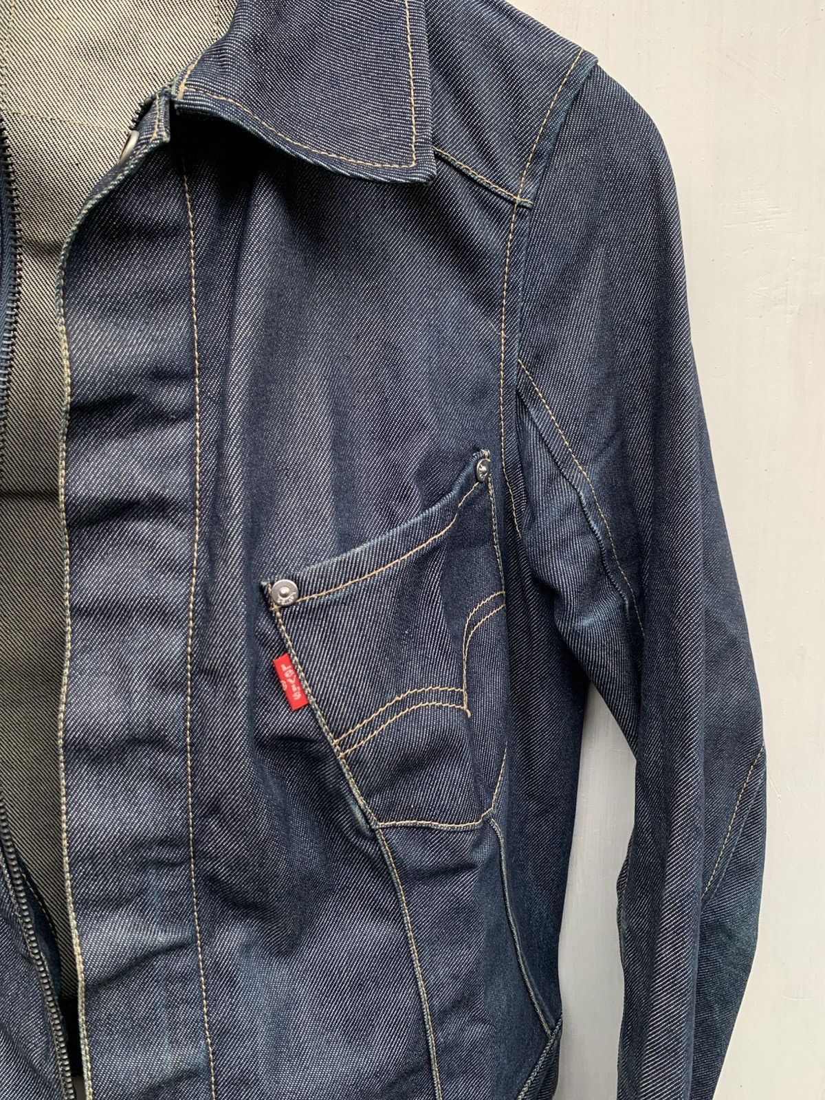 Levi's Levi’s engineered zipper denim jacket Size L / US 10 / IT 46 - 3 Thumbnail