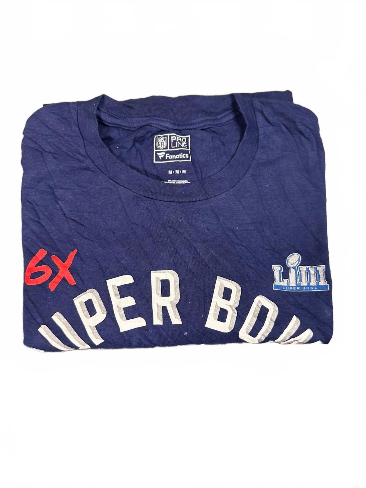 Designer New England Patriots Super Bowl Champions Long Sleeve Size US M / EU 48-50 / 2 - 4 Thumbnail