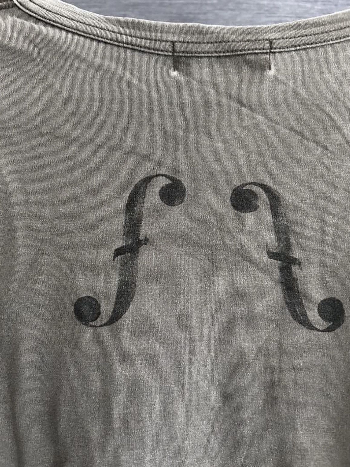 Yohji Yamamoto yohji yamamoto autumn-winter 2006/2007 “f hole” henley Size US L / EU 52-54 / 3 - 4 Thumbnail