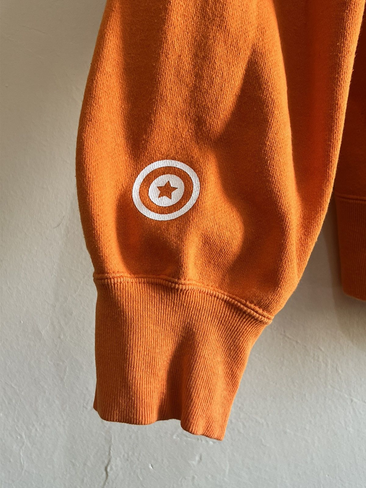 Bape BAPE SHARK FULL ZIP ORANGE CAMO HOODIE Size US L / EU 52-54 / 3 - 7 Thumbnail